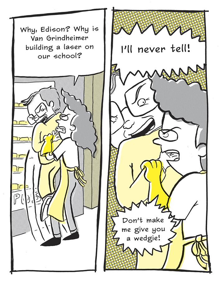 Read online Lunch Lady and the Schoolwide Scuffle comic -  Issue # TPB - 48