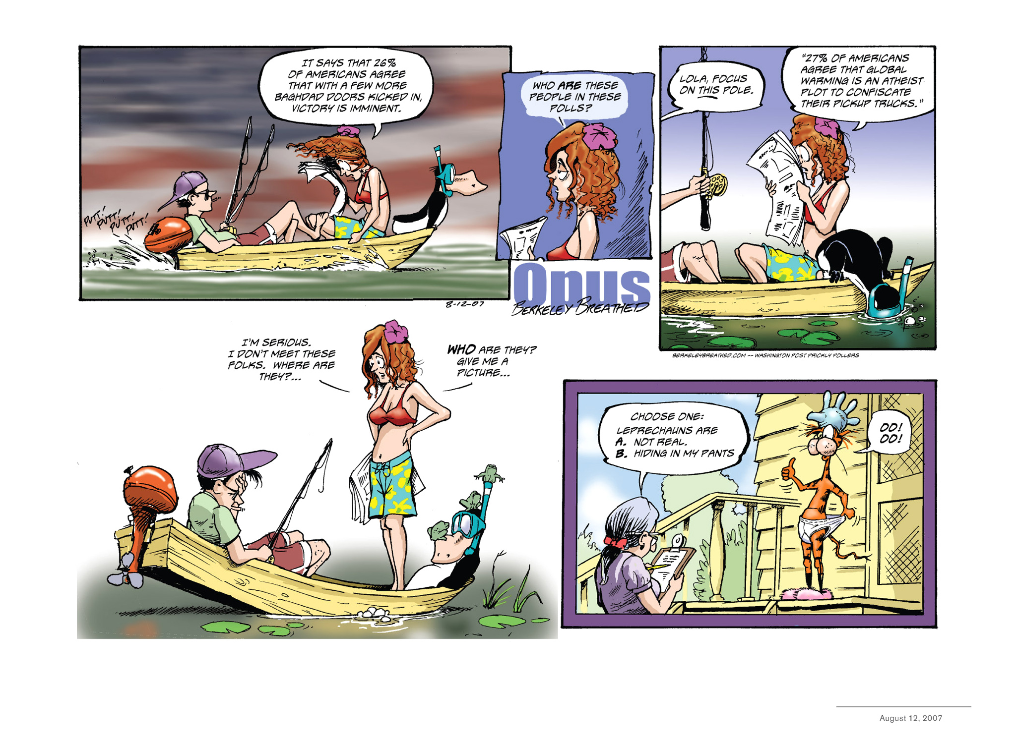 Read online Opus Complete Sunday Strips From 2003-2008 comic -  Issue # TPB (Part 3) - 1