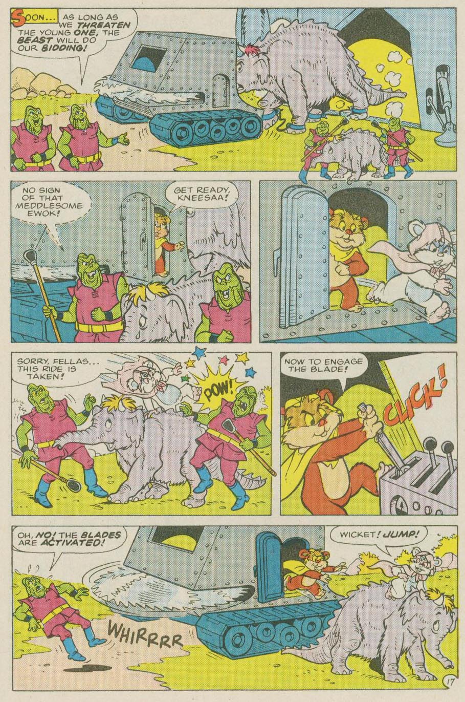 Read online Ewoks (1987) comic -  Issue #5 - 19