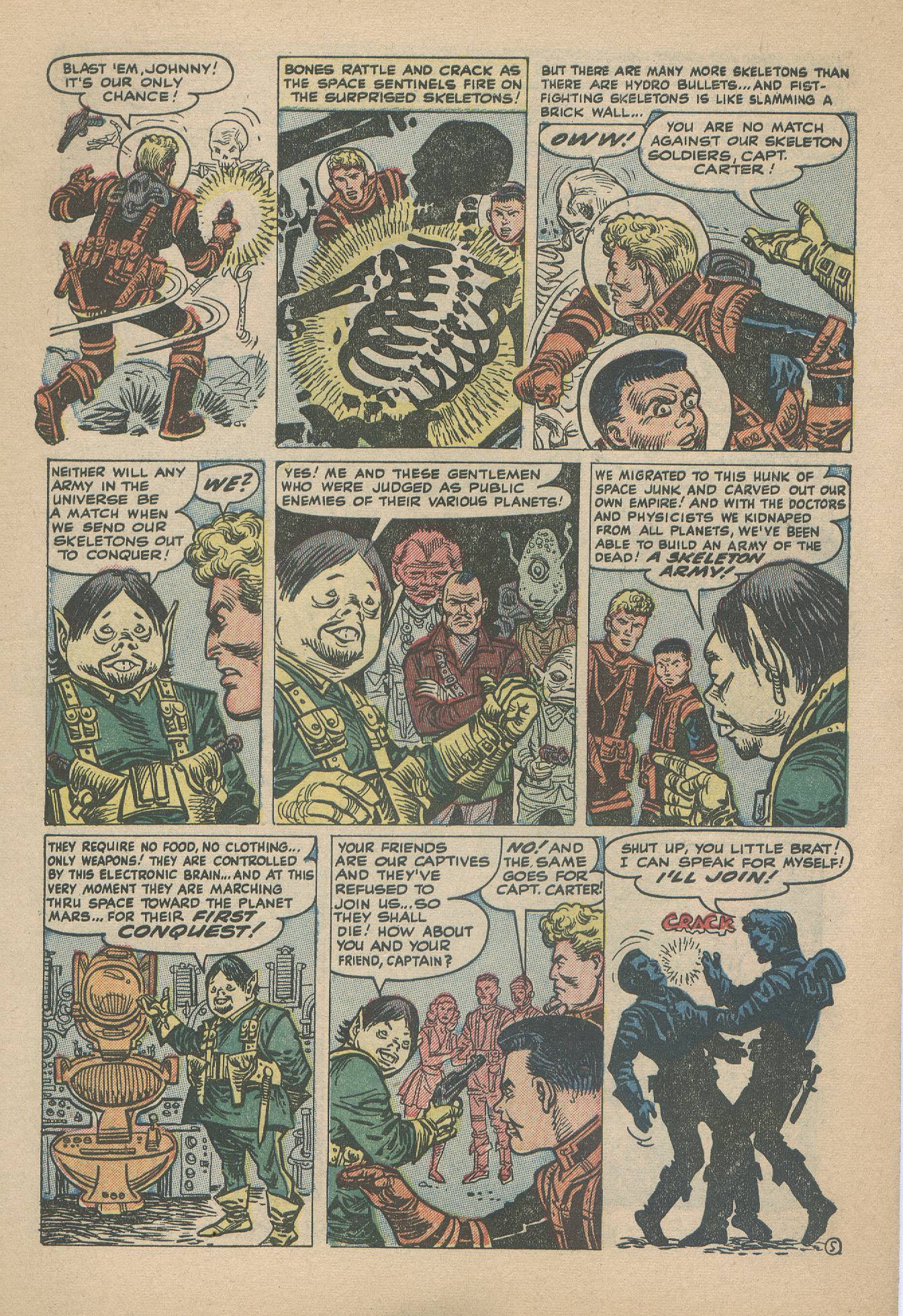 Read online Speed Carter, Spaceman comic -  Issue #3 - 7