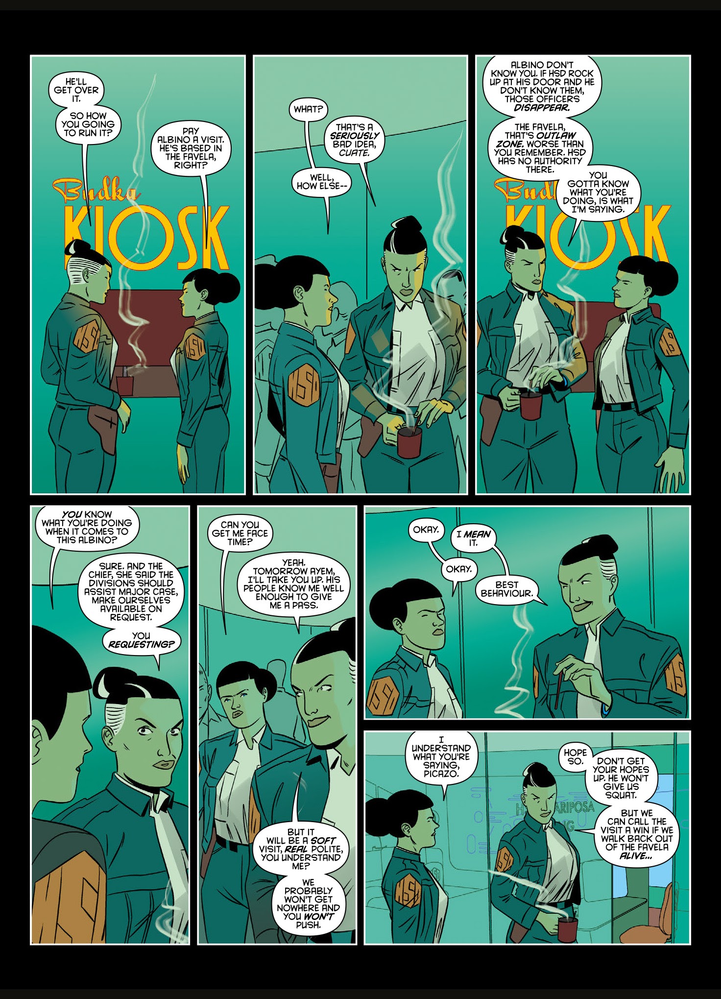 Read online Brink comic -  Issue # TPB 4 - 33