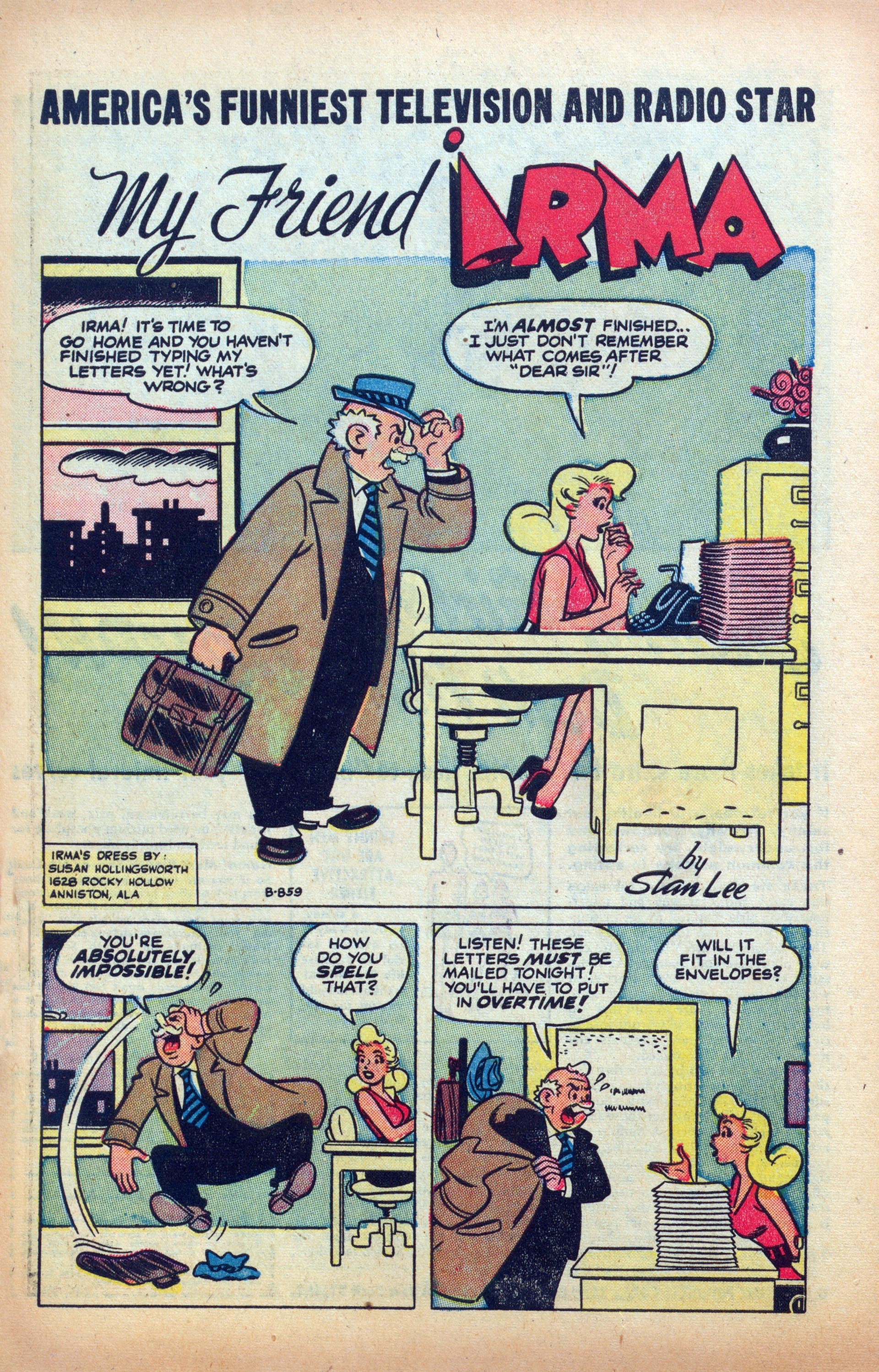 Read online My Friend Irma comic -  Issue #30 - 10