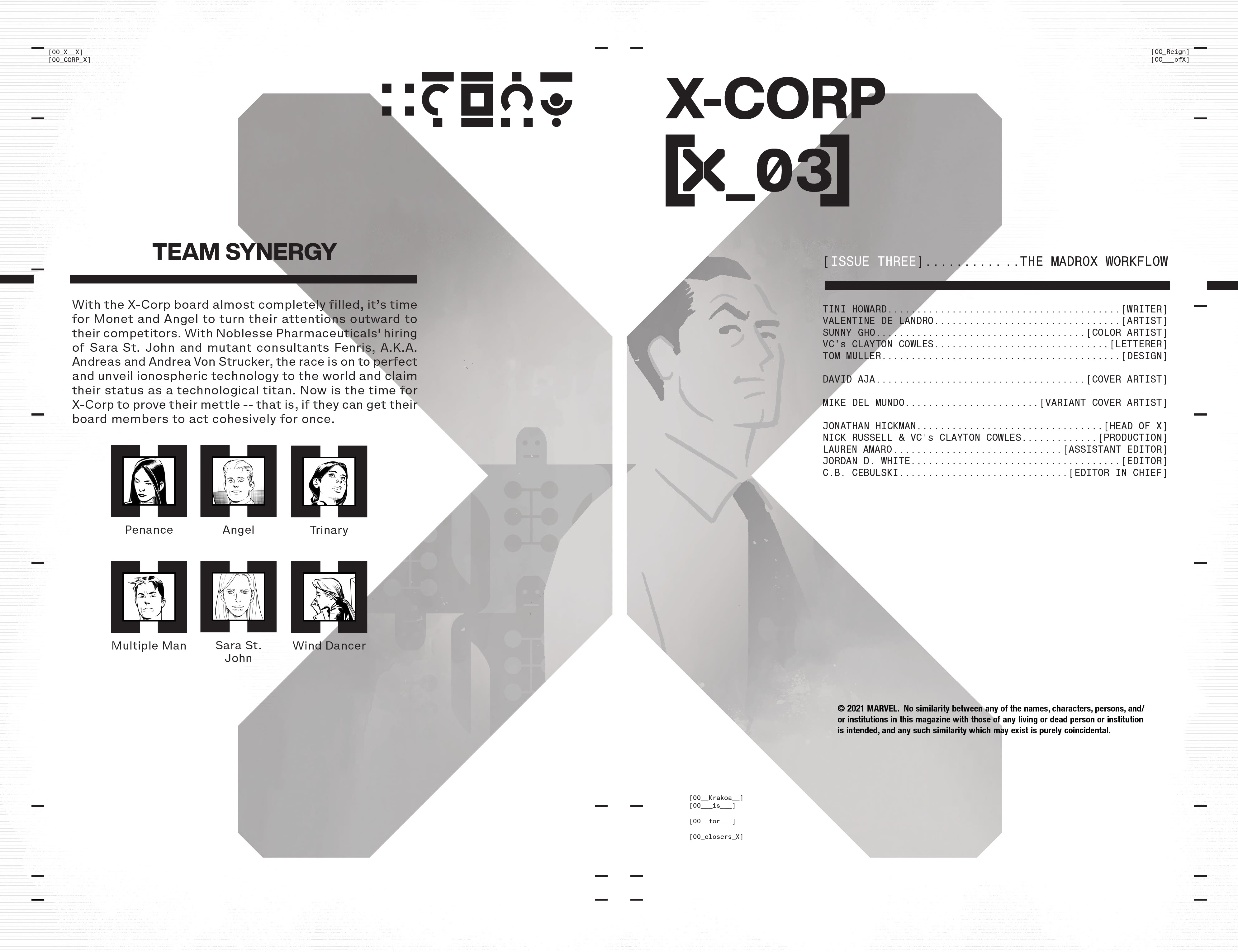 Read online X-Corp comic -  Issue #3 - 5