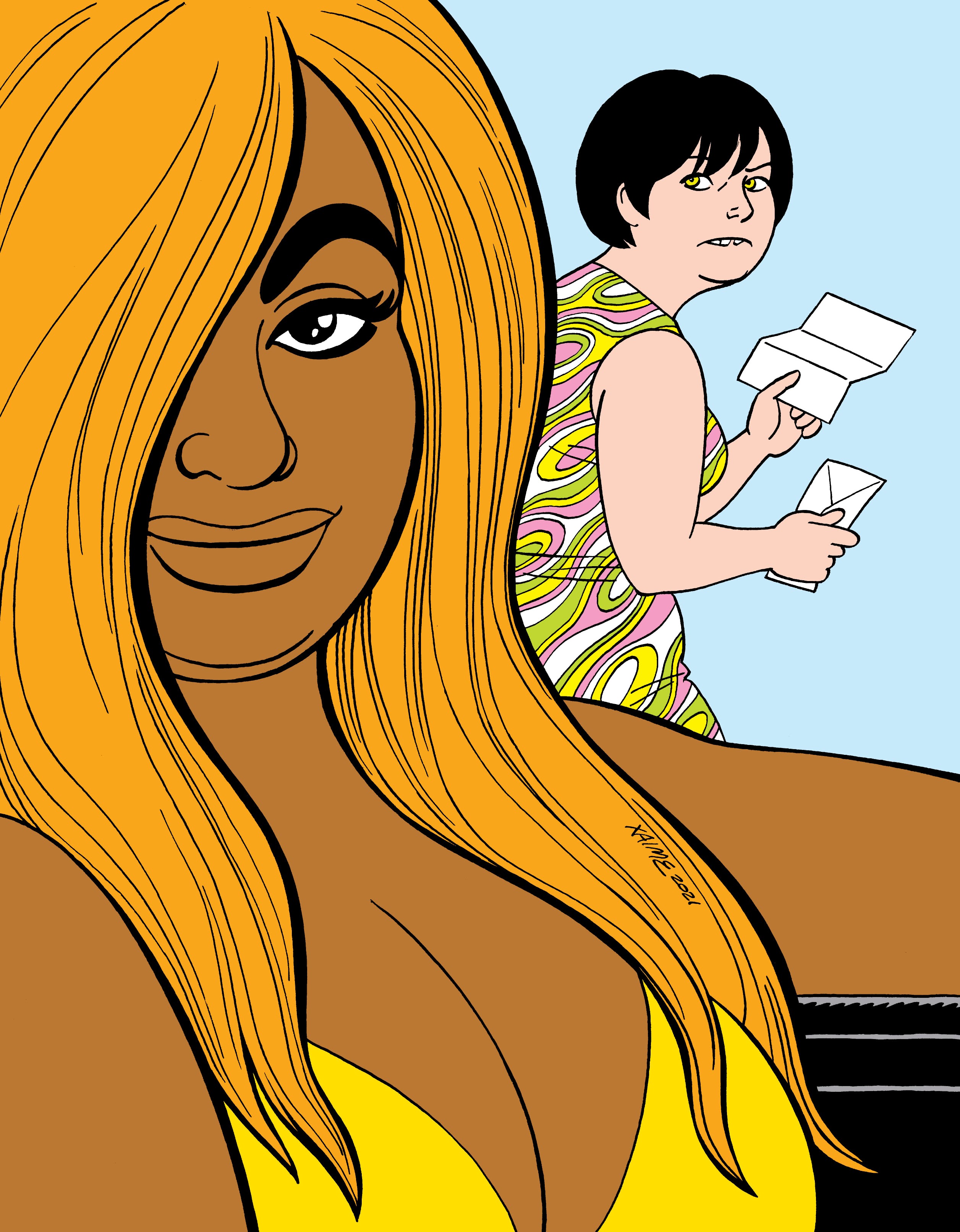 Read online Love and Rockets (2016) comic -  Issue #10 - 35