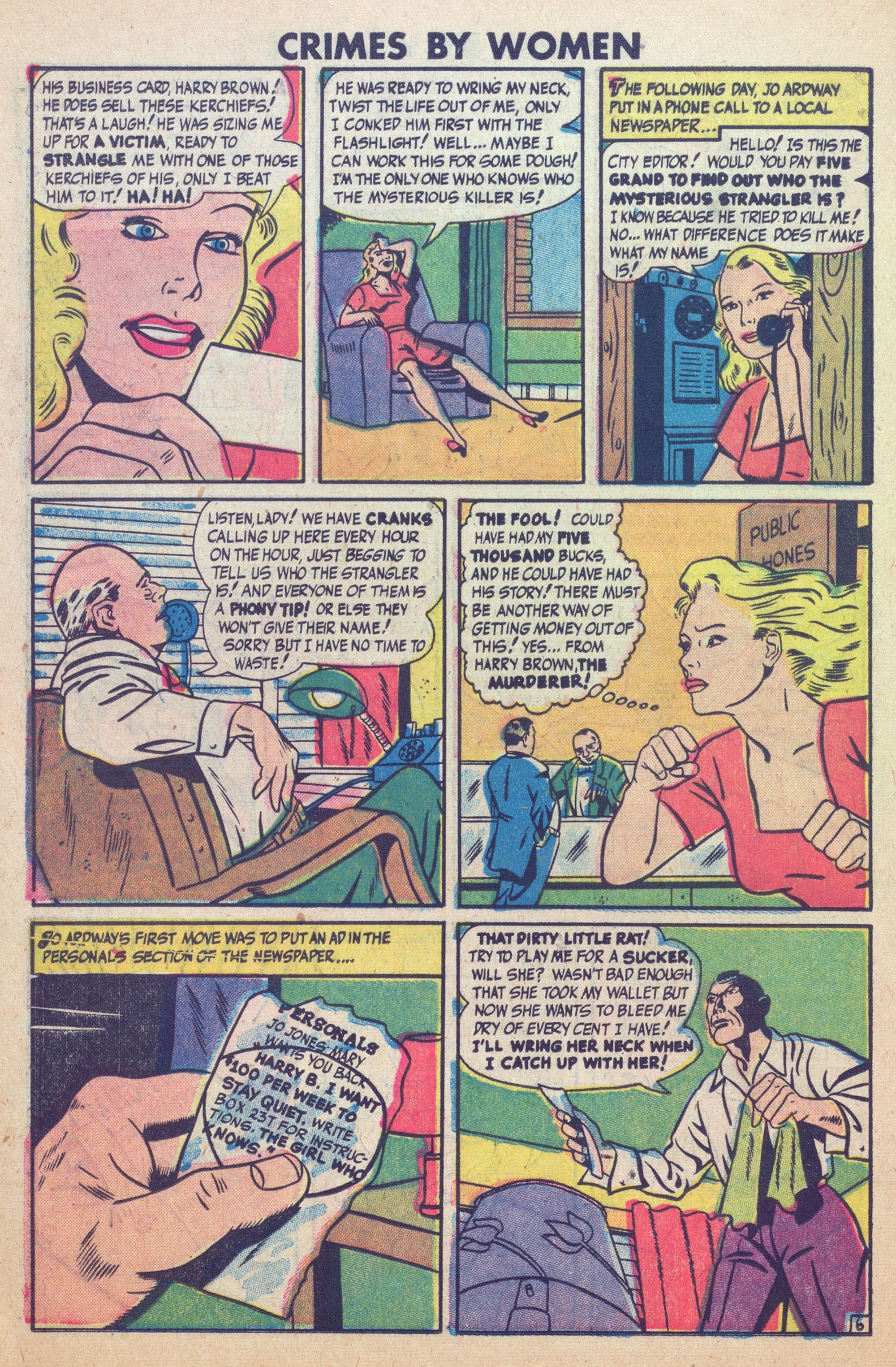 Read online Crimes By Women comic -  Issue #15 - 18