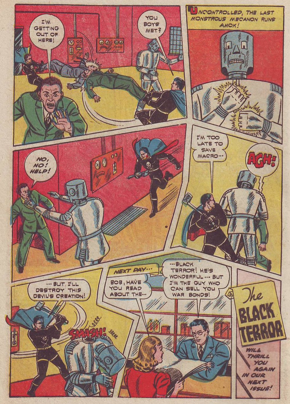 Read online Exciting Comics comic -  Issue #25 - 16