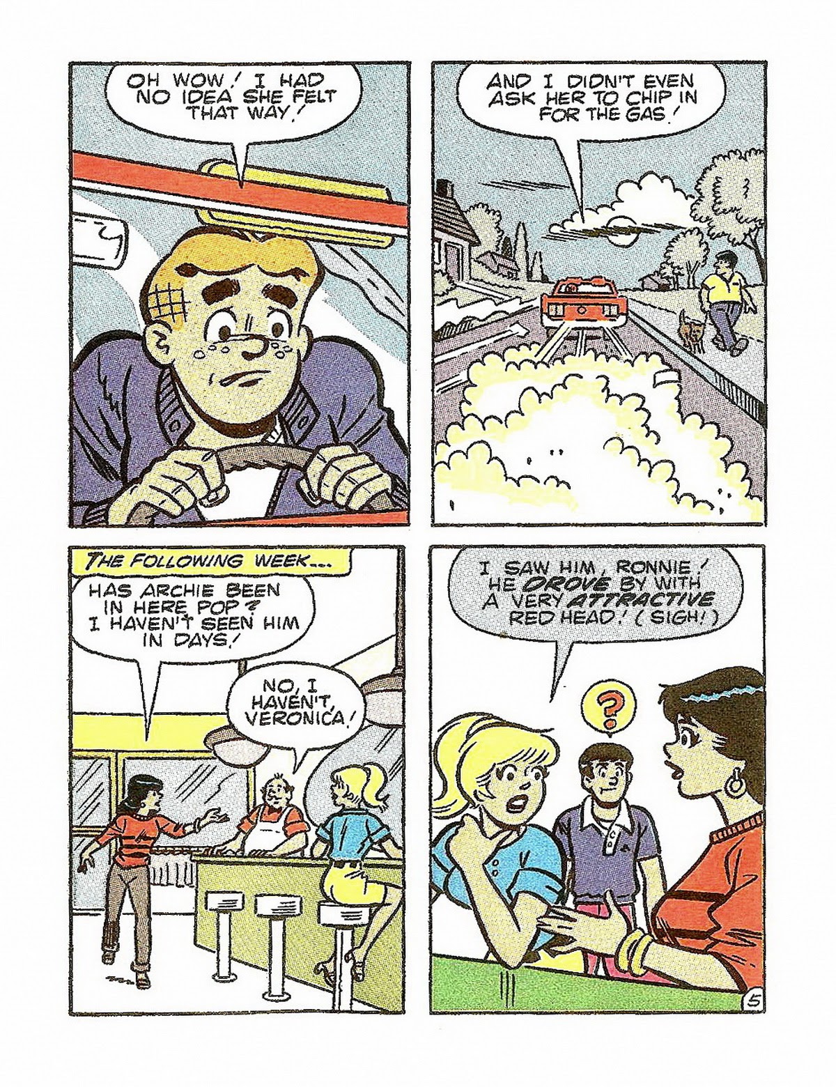 Read online Archie's Double Digest Magazine comic -  Issue #53 - 145