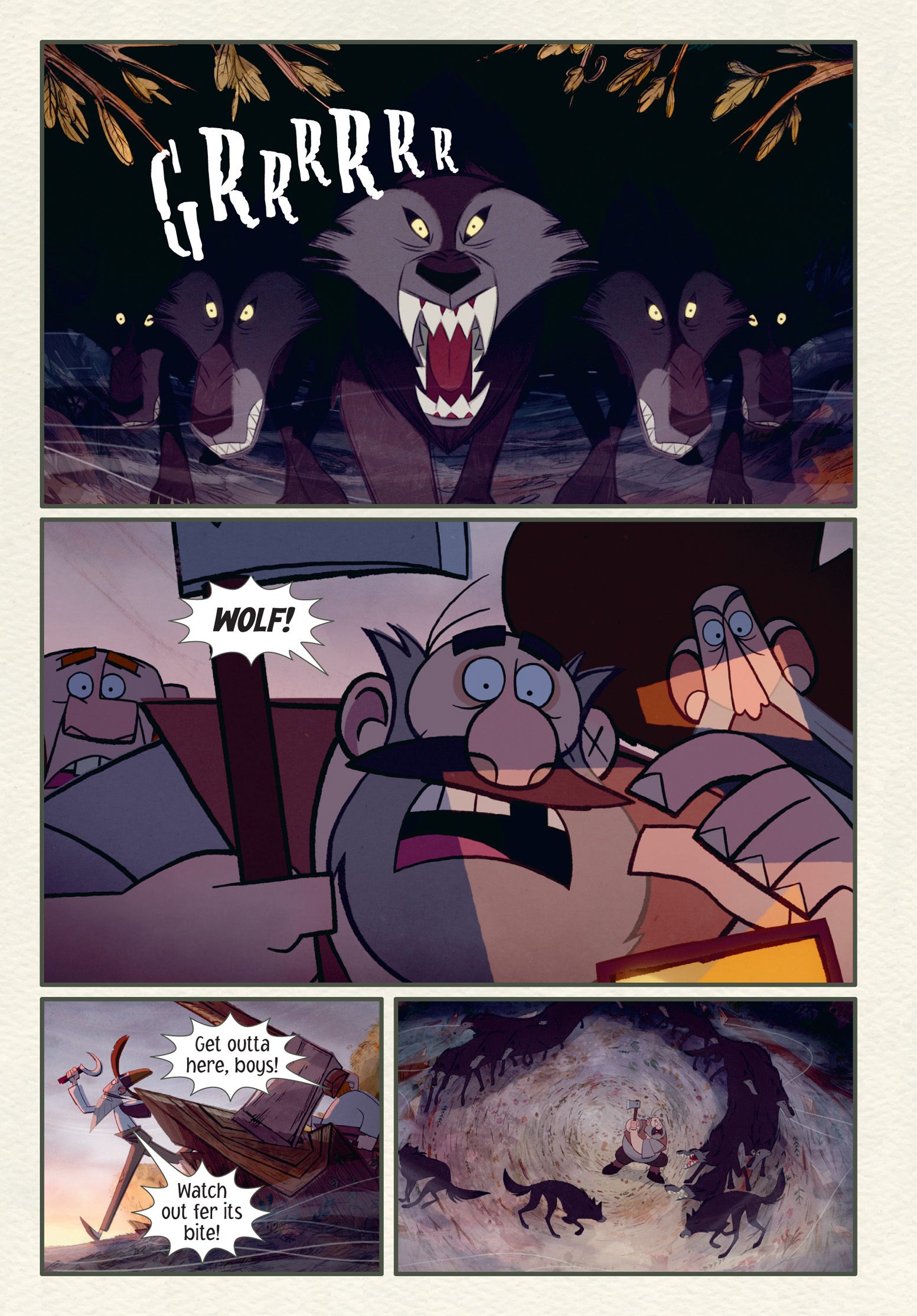 Read online Wolfwalkers: The Graphic Novel comic -  Issue # TPB (Part 1) - 19