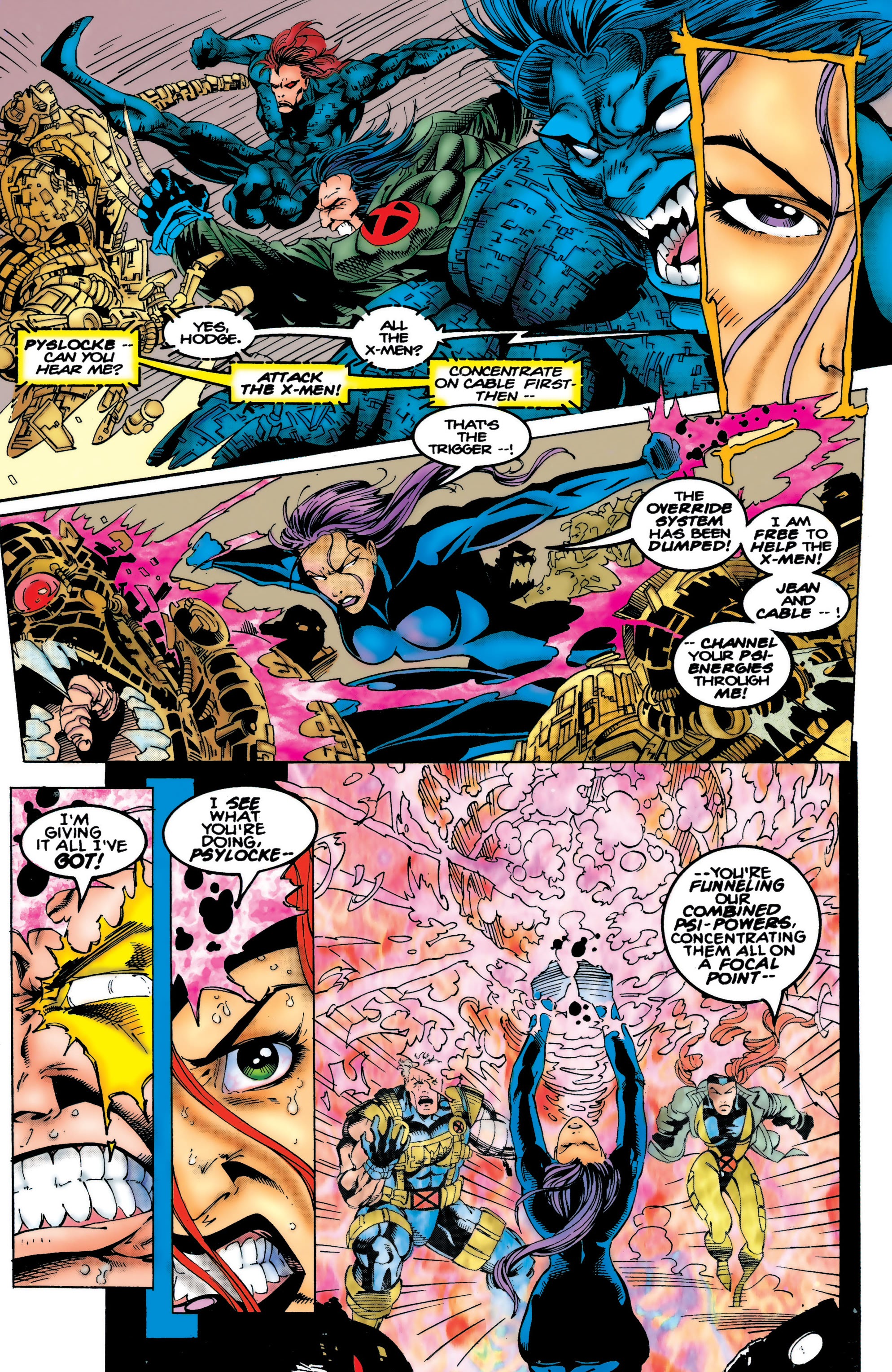 Read online X-Men Milestones: Phalanx Covenant comic -  Issue # TPB (Part 5) - 34