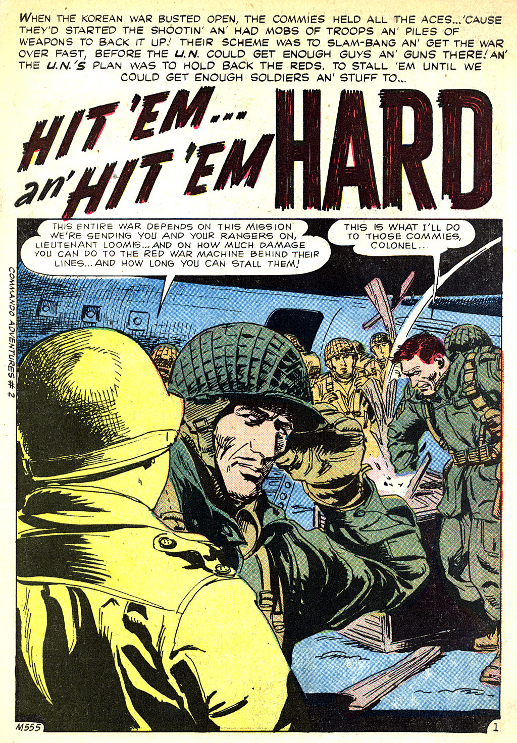 Read online Commando Adventures comic -  Issue #2 - 3