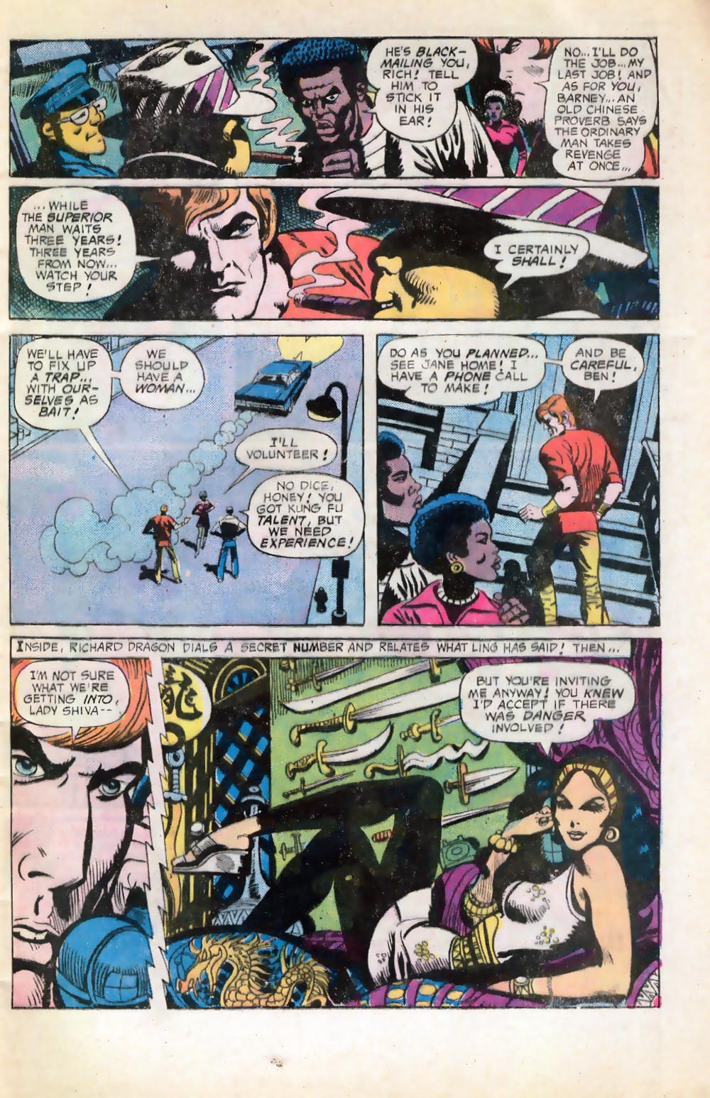 Read online Richard Dragon, Kung-Fu Fighter comic -  Issue #9 - 6