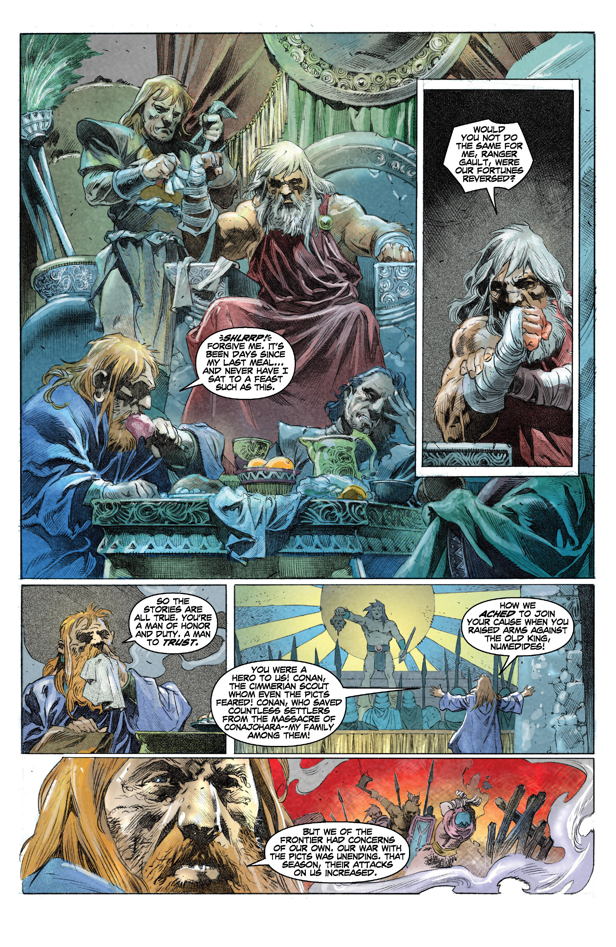 Read online King Conan Chronicles Epic Collection comic -  Issue # Wolves And Dragons (Part 3) - 91