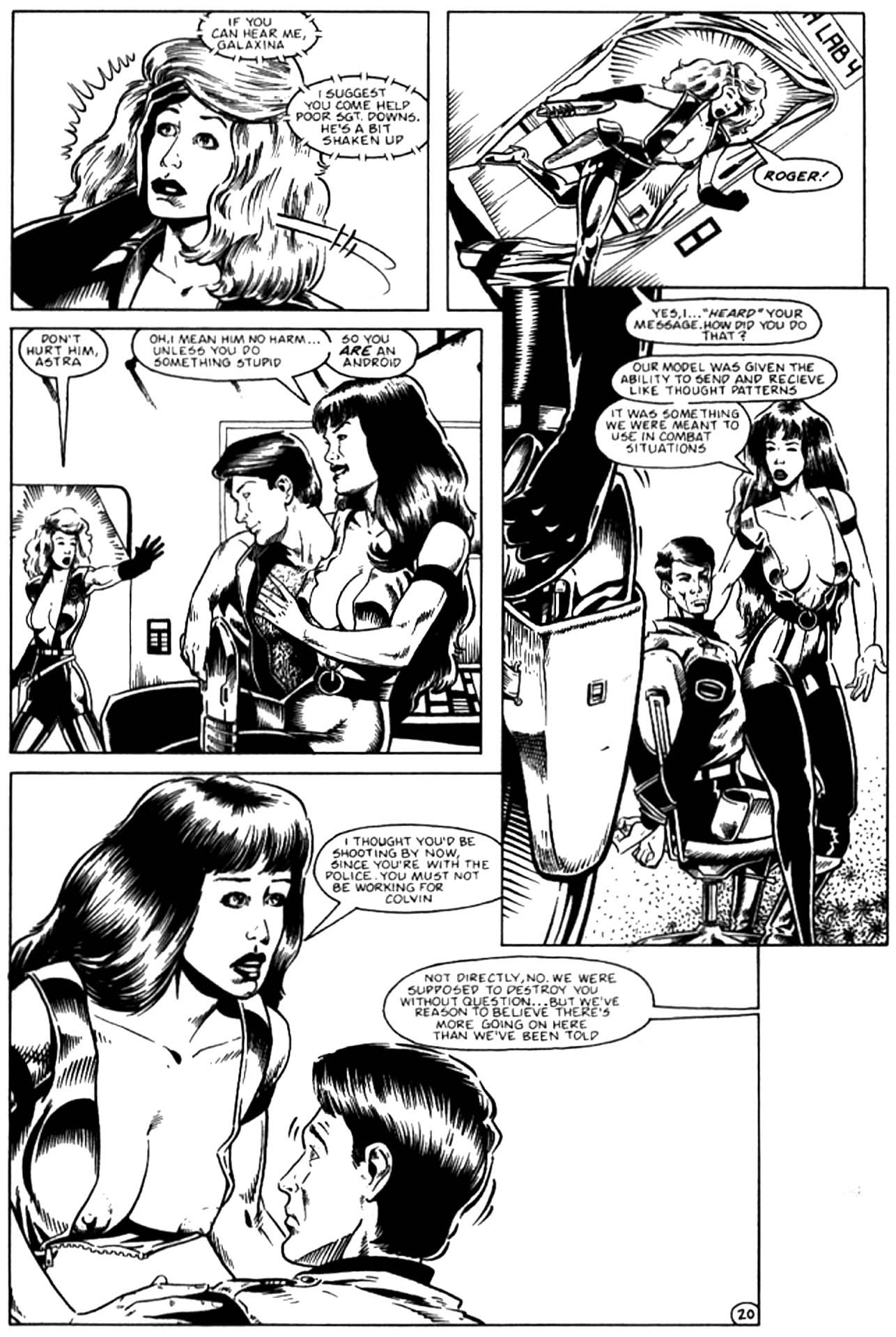 Read online Galaxina comic -  Issue #3 - 23