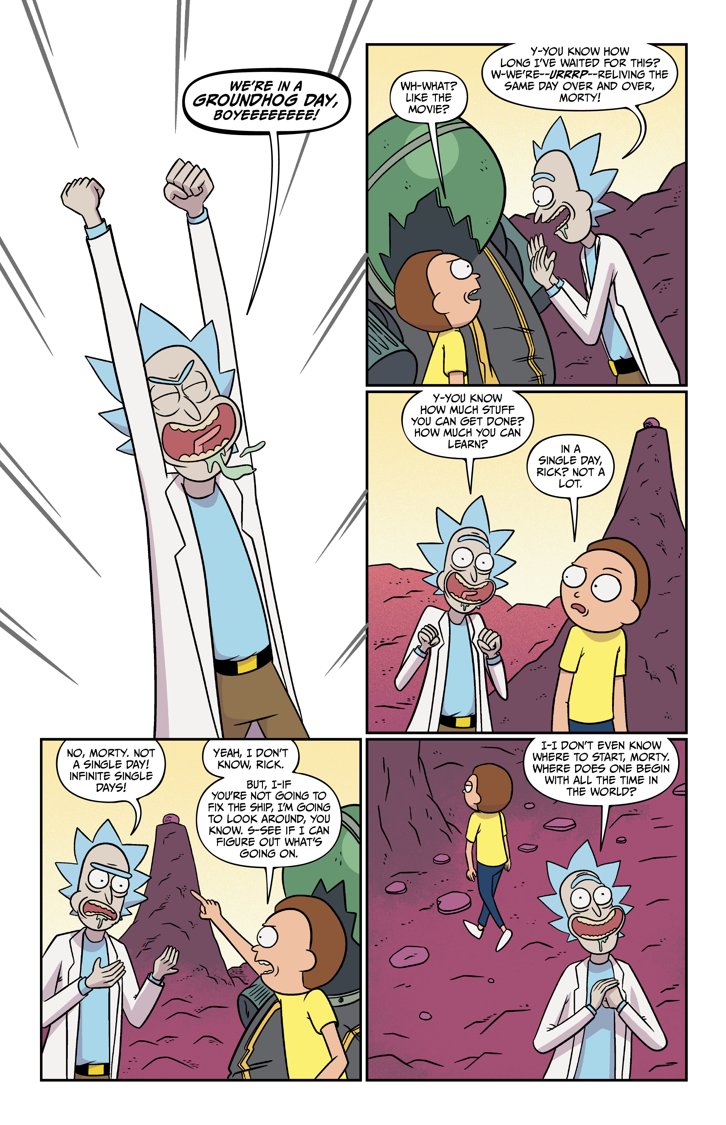 Read online Rick and Morty comic -  Issue # (2015) _Deluxe Edition 7 (Part 1) - 73