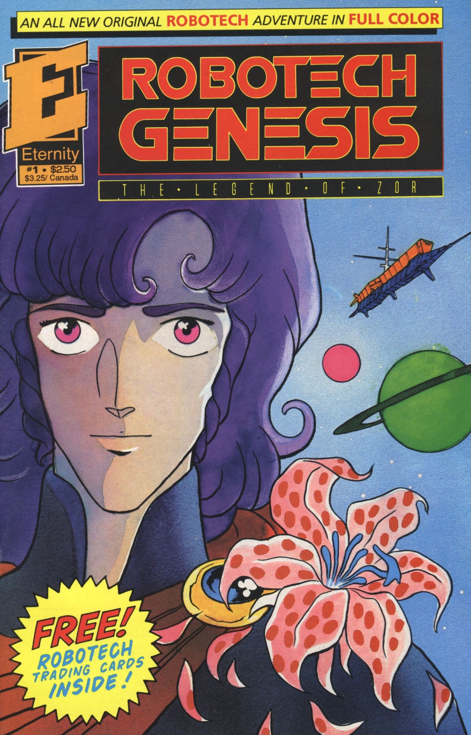 Read online Robotech Genesis: The Legend of Zor comic -  Issue #1 - 1