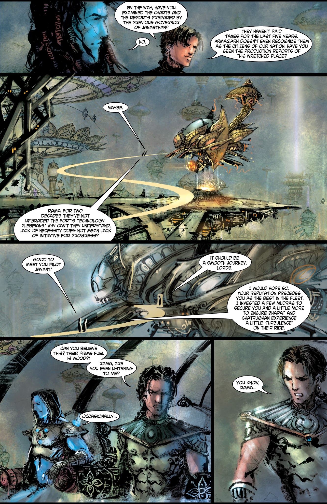 Read online Ramayan 3392 A.D. comic -  Issue #1 - 18