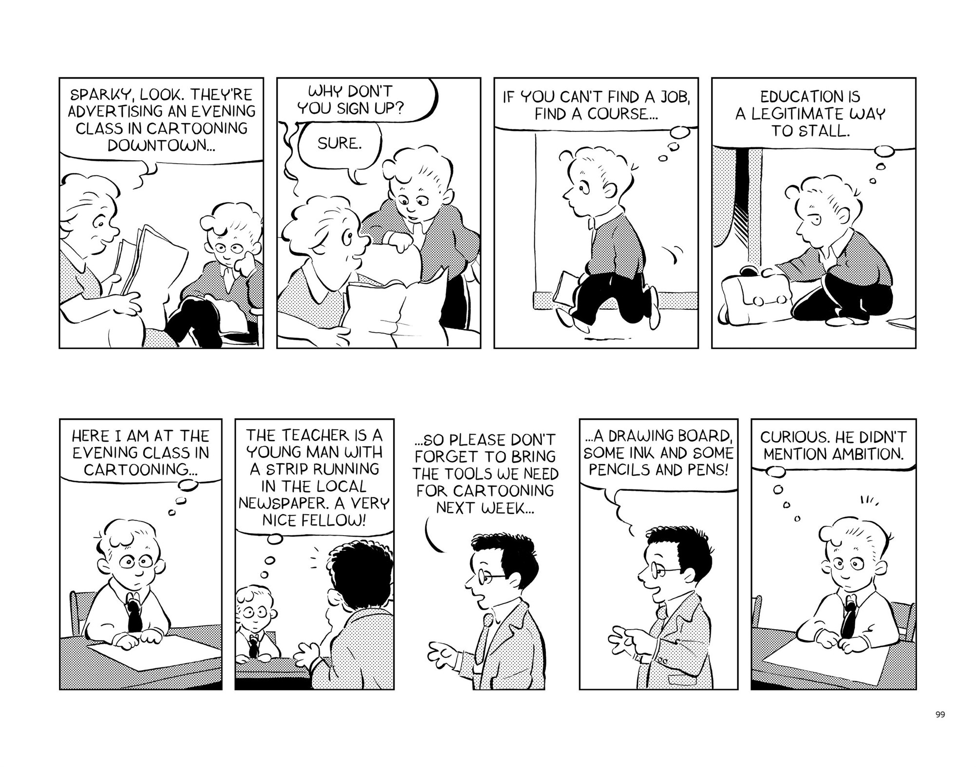 Read online Funny Things: A Comic Strip Biography of Charles M. Schulz comic -  Issue # TPB (Part 2) - 2