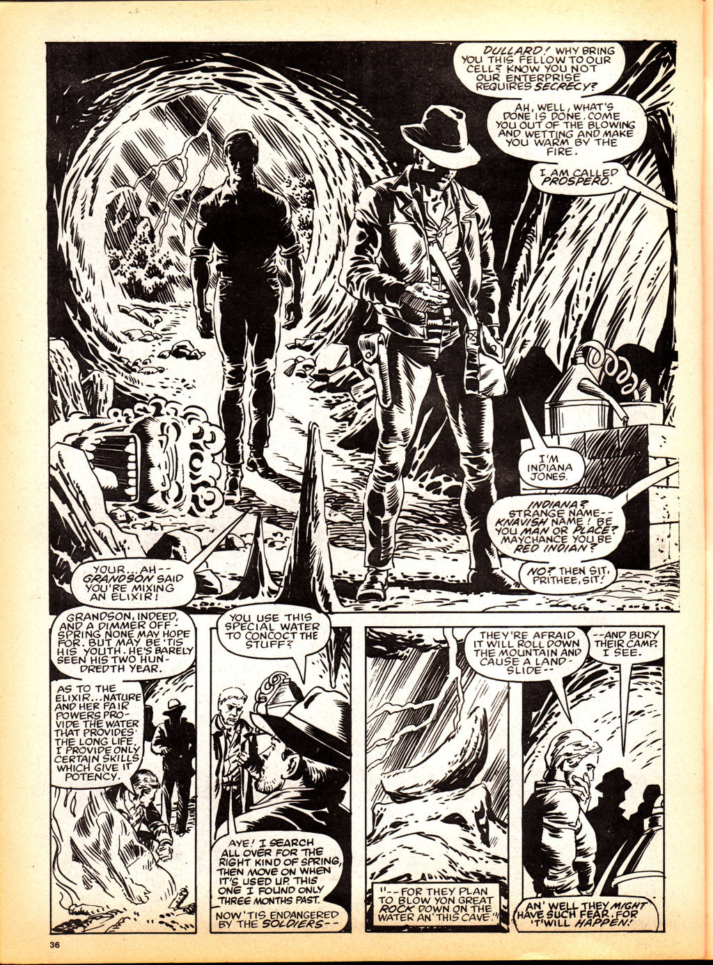 Read online Indiana Jones comic -  Issue #3 - 32