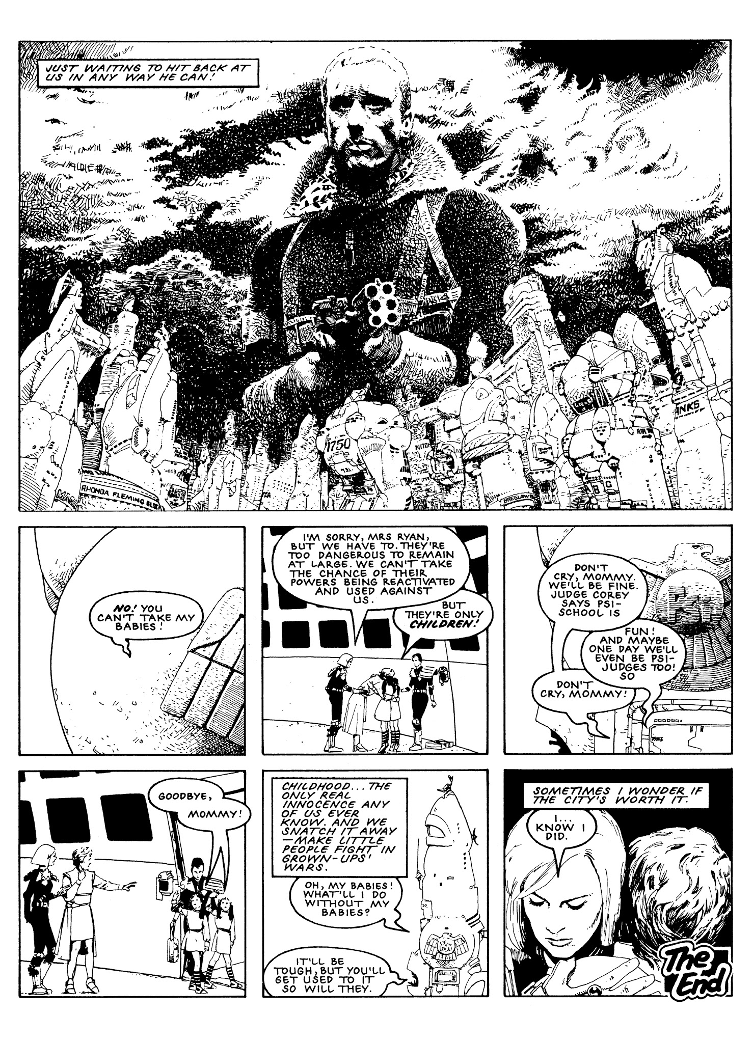 Read online Judge Anderson: The Psi Files comic -  Issue # TPB 1 - 315