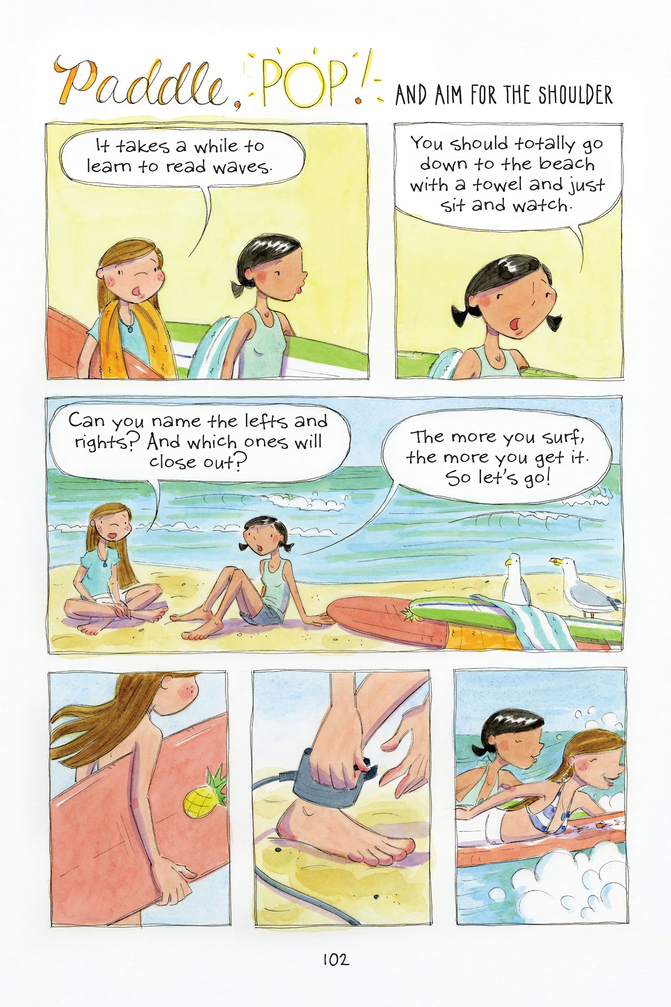 Read online The Science of Surfing: A Surfside Girls Guide to the Ocean comic -  Issue # TPB - 102