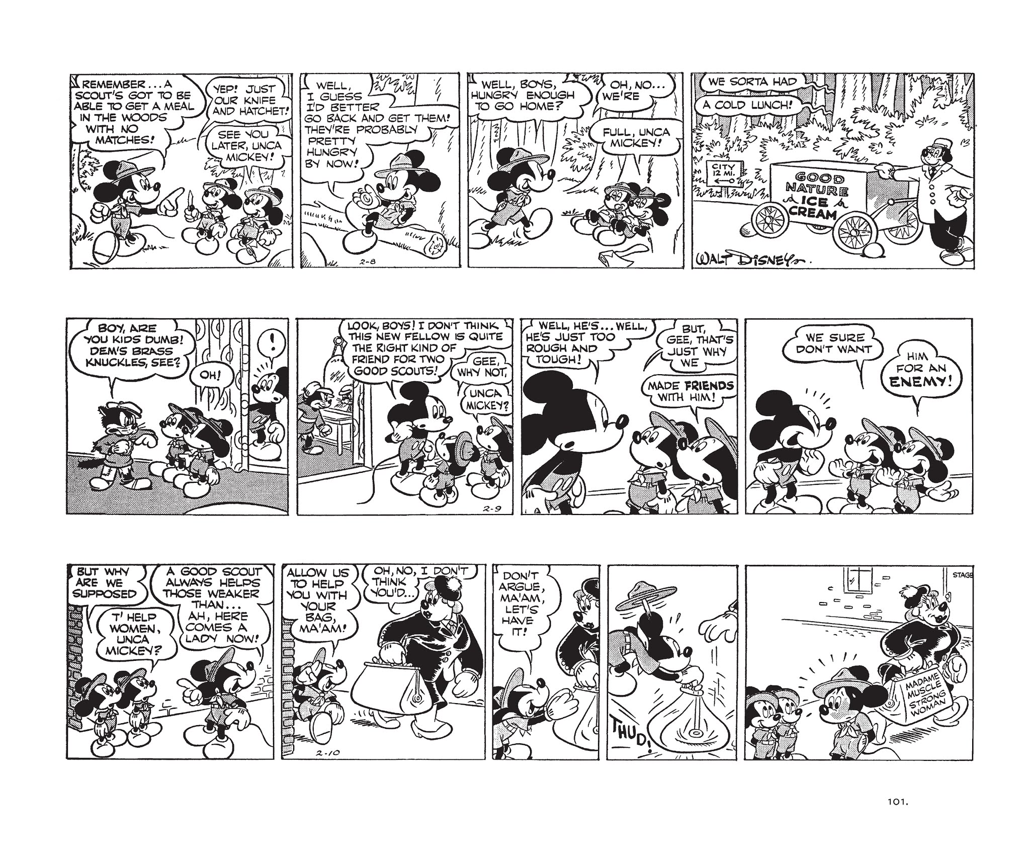 Read online Walt Disney's Mickey Mouse by Floyd Gottfredson comic -  Issue # TPB 7 (Part 2) - 1