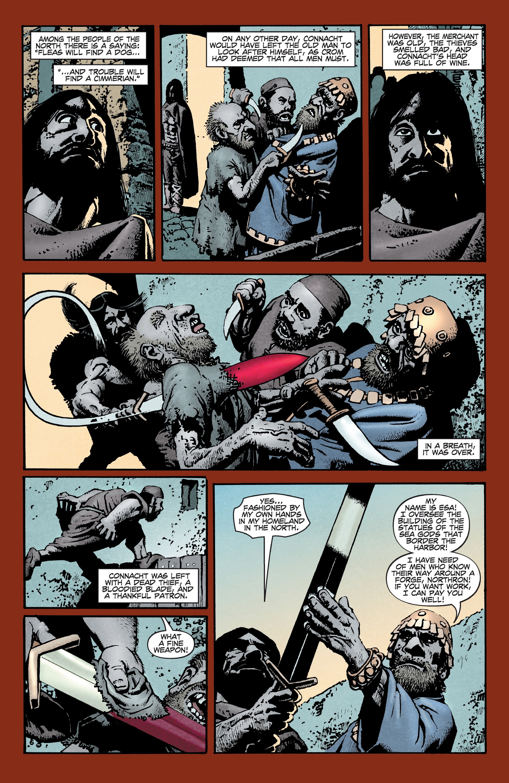 Read online Conan Chronicles Epic Collection comic -  Issue # TPB Return to Cimmeria (Part 4) - 54