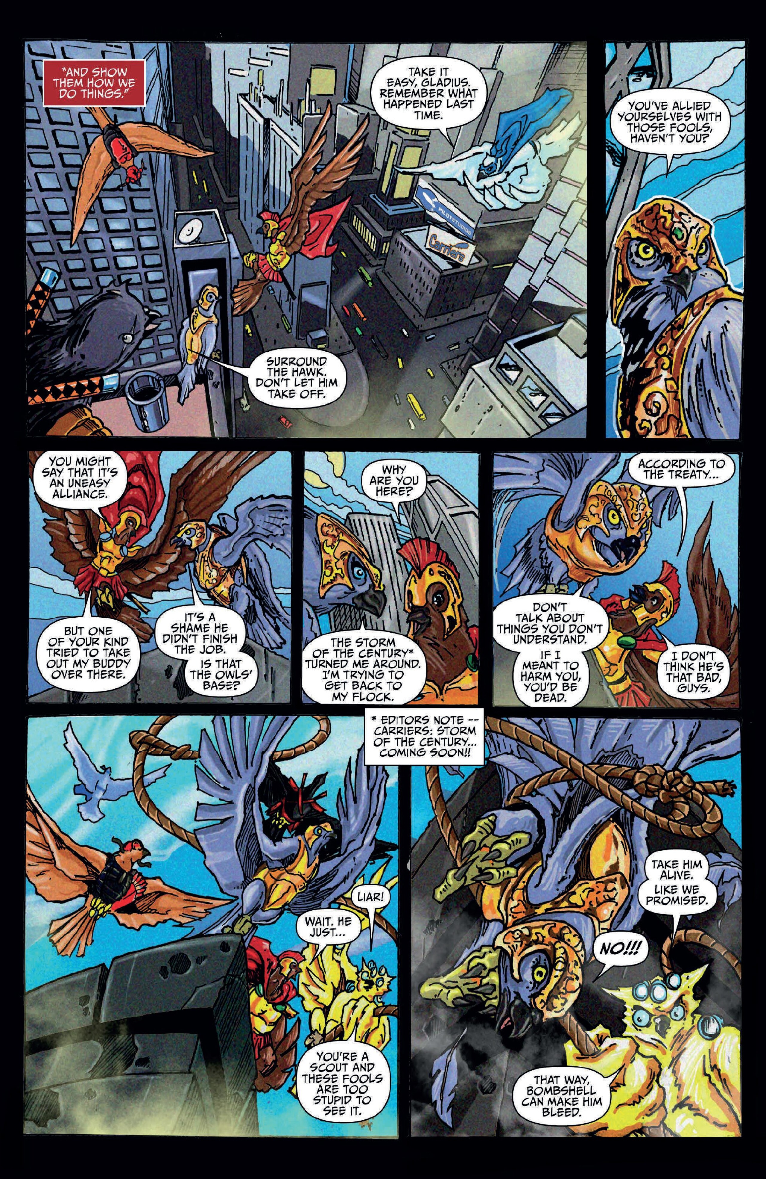 Read online Carriers comic -  Issue #4 - 14
