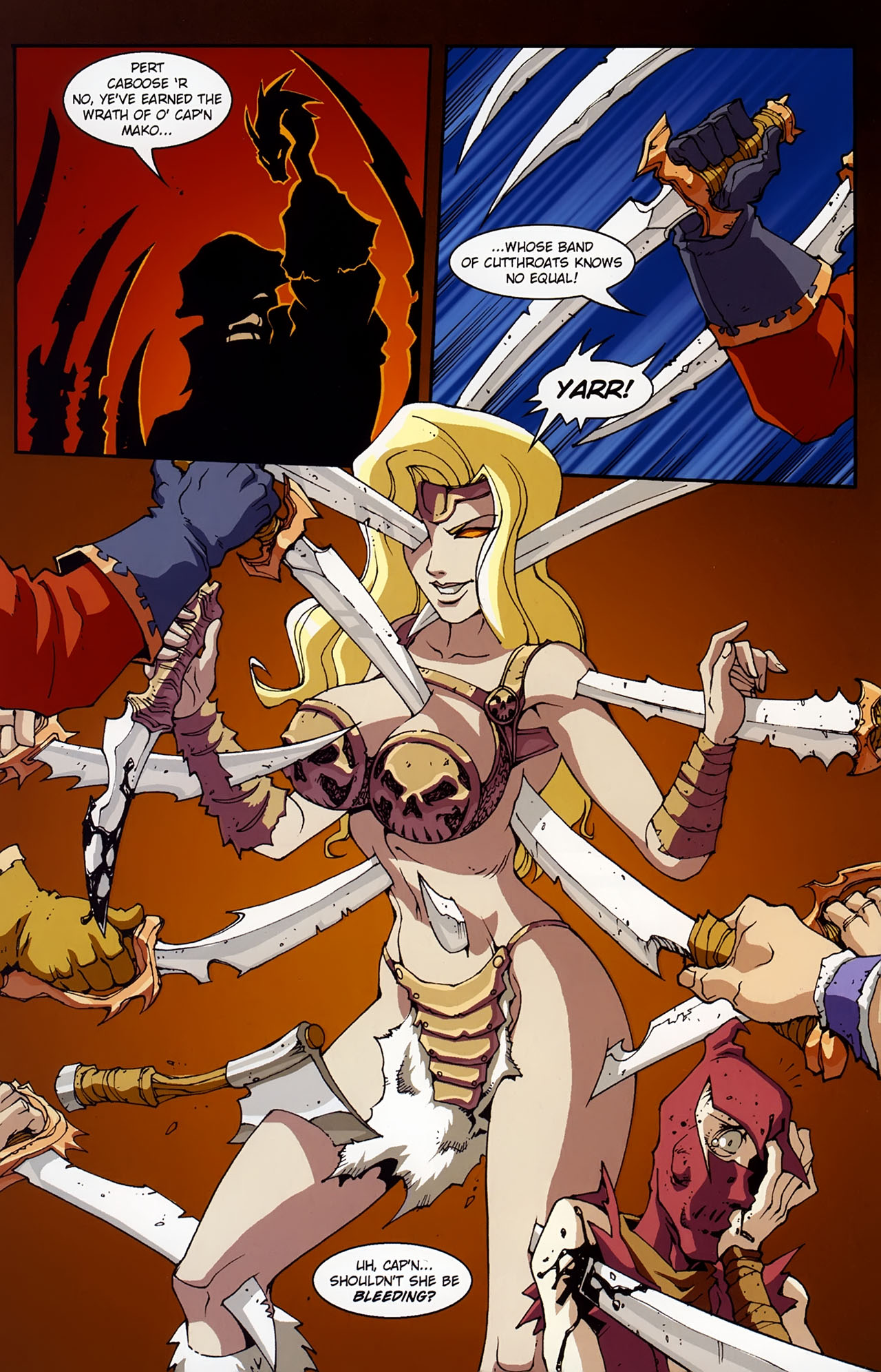 Read online Pirates vs. Ninjas II comic -  Issue #5 - 7