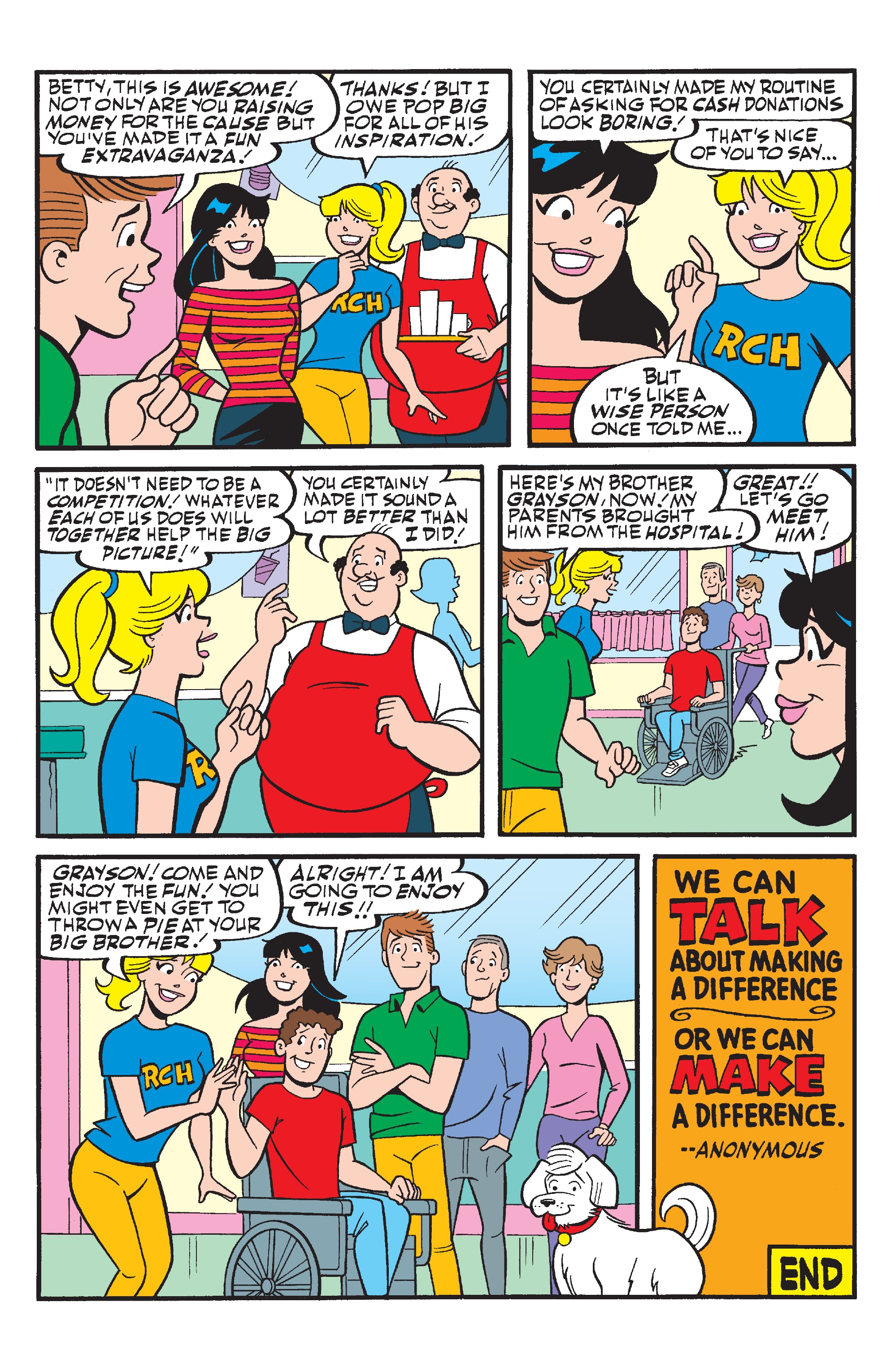 Read online Betty & Veronica Best Friends Forever: At Movies comic -  Issue #11 - 12