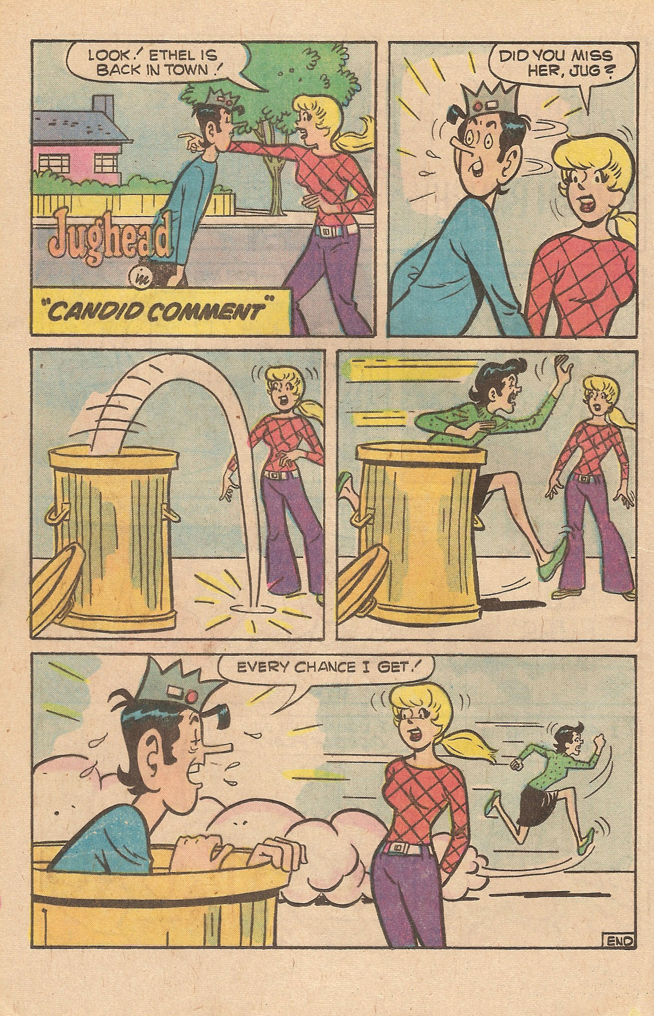 Read online Jughead's Jokes comic -  Issue #60 - 16