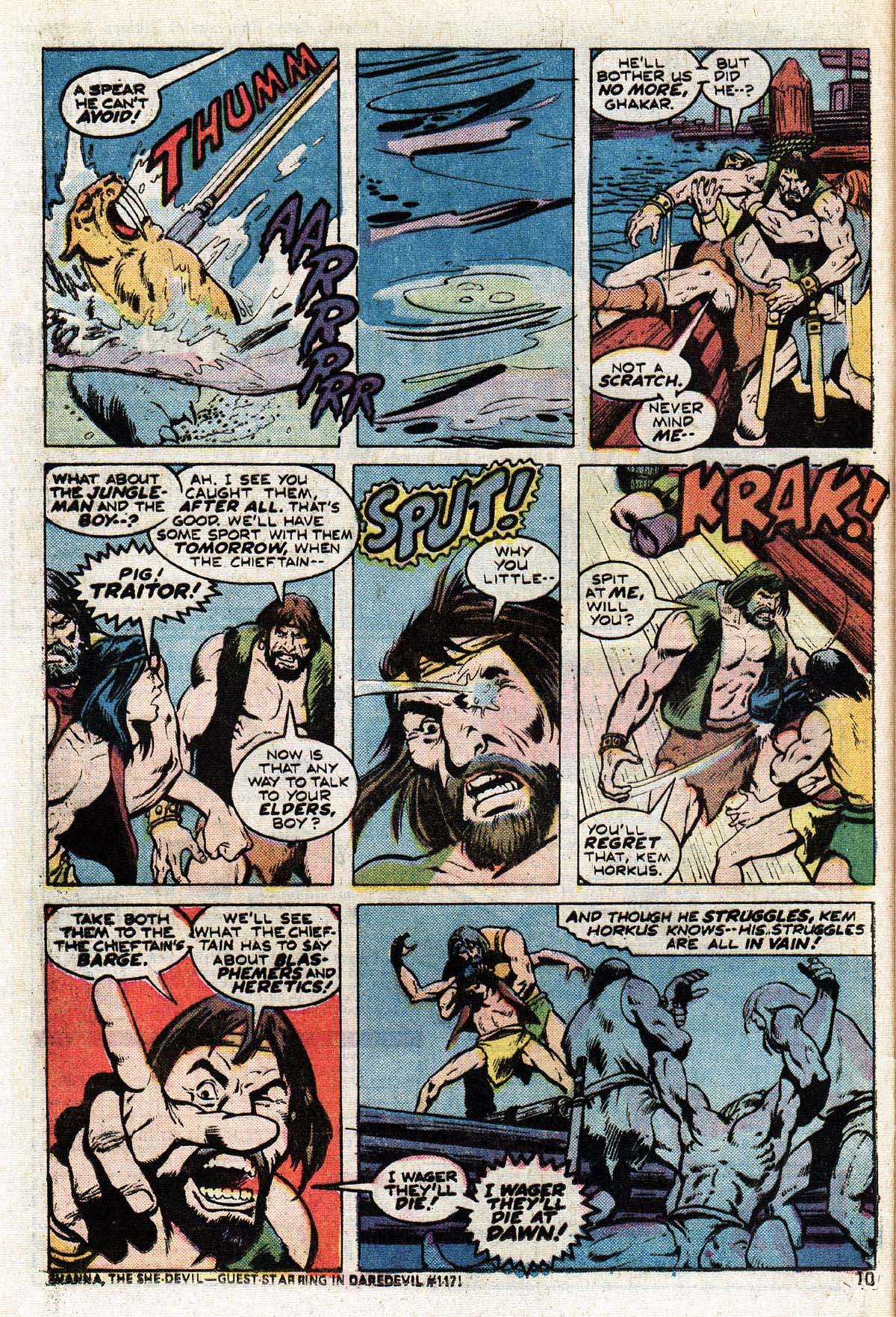 Read online Ka-Zar comic -  Issue #7 - 7