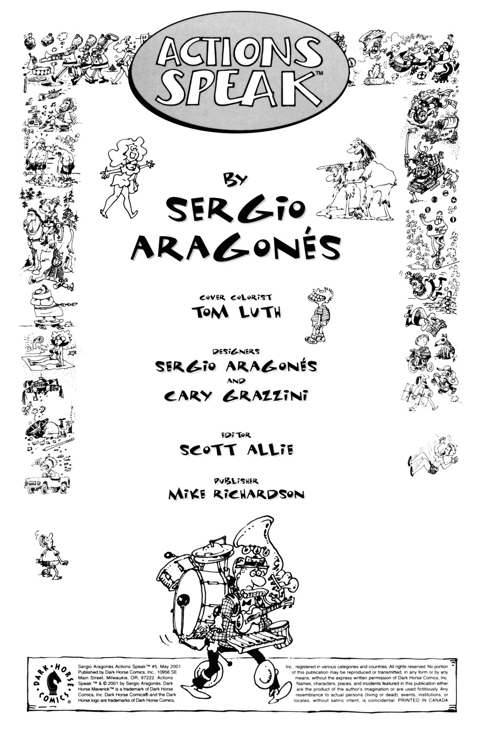 Read online Sergio Aragonés Actions Speak comic -  Issue #5 - 2