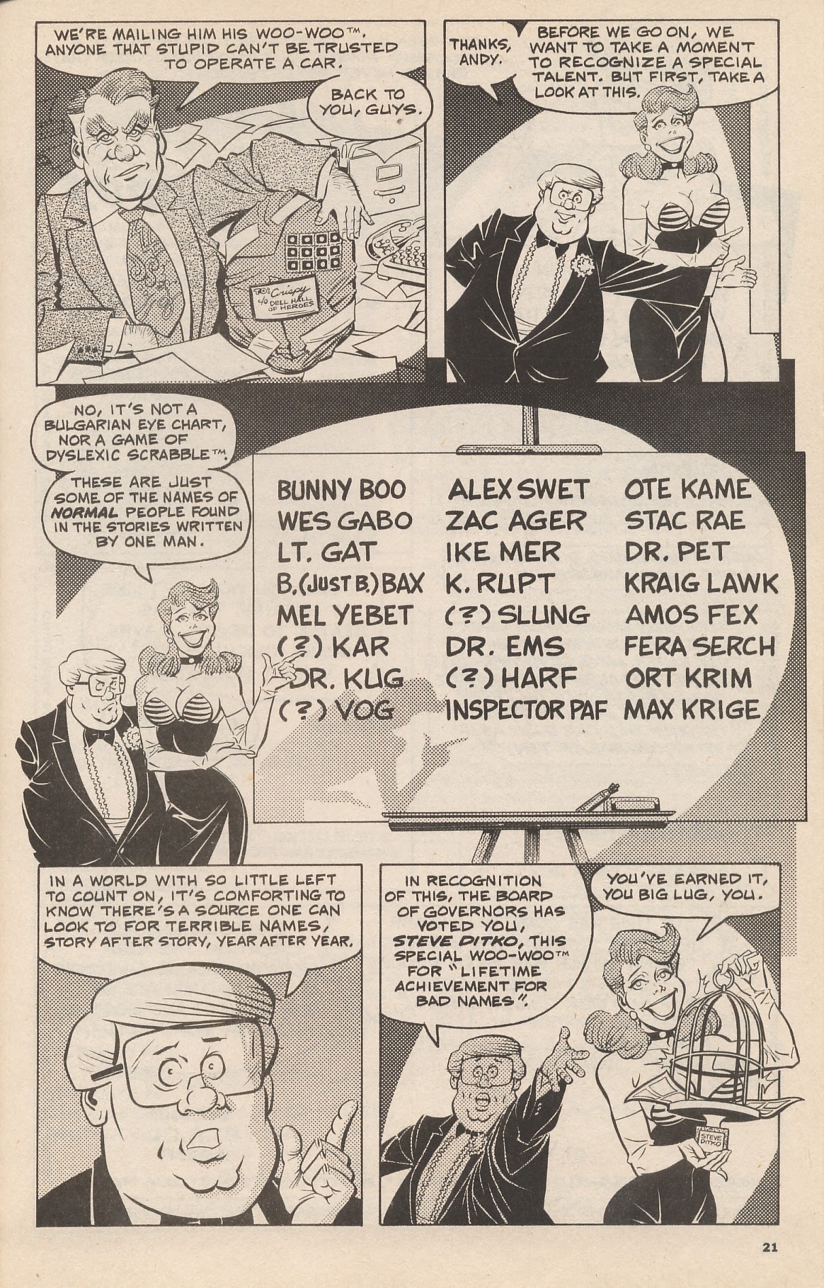 Read online World's Worst Comics Awards comic -  Issue #1 - 23