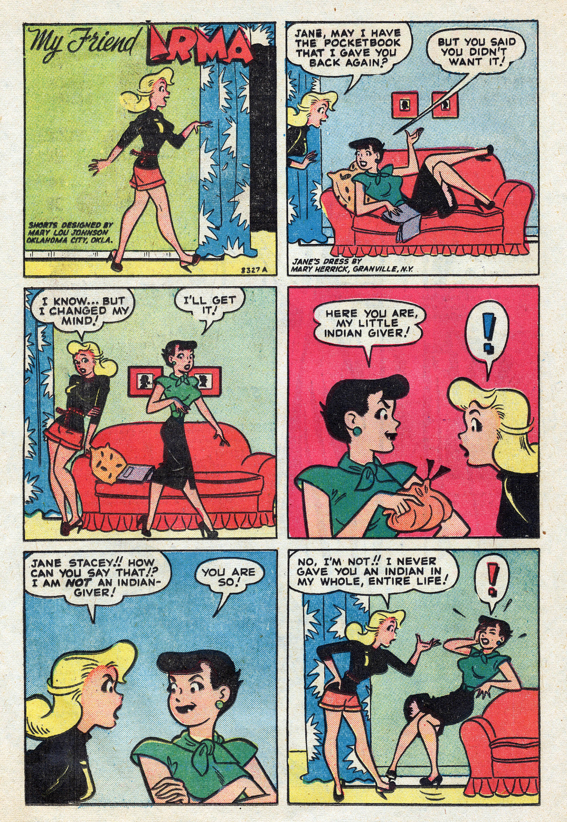 Read online My Friend Irma comic -  Issue #10 - 26