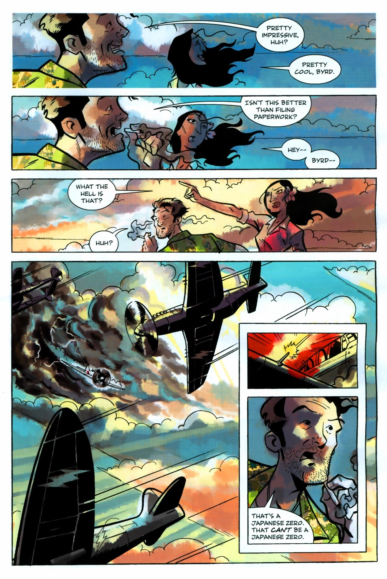 Read online Hawaiian Dick: Screaming Black Thunder comic -  Issue #1 - 5