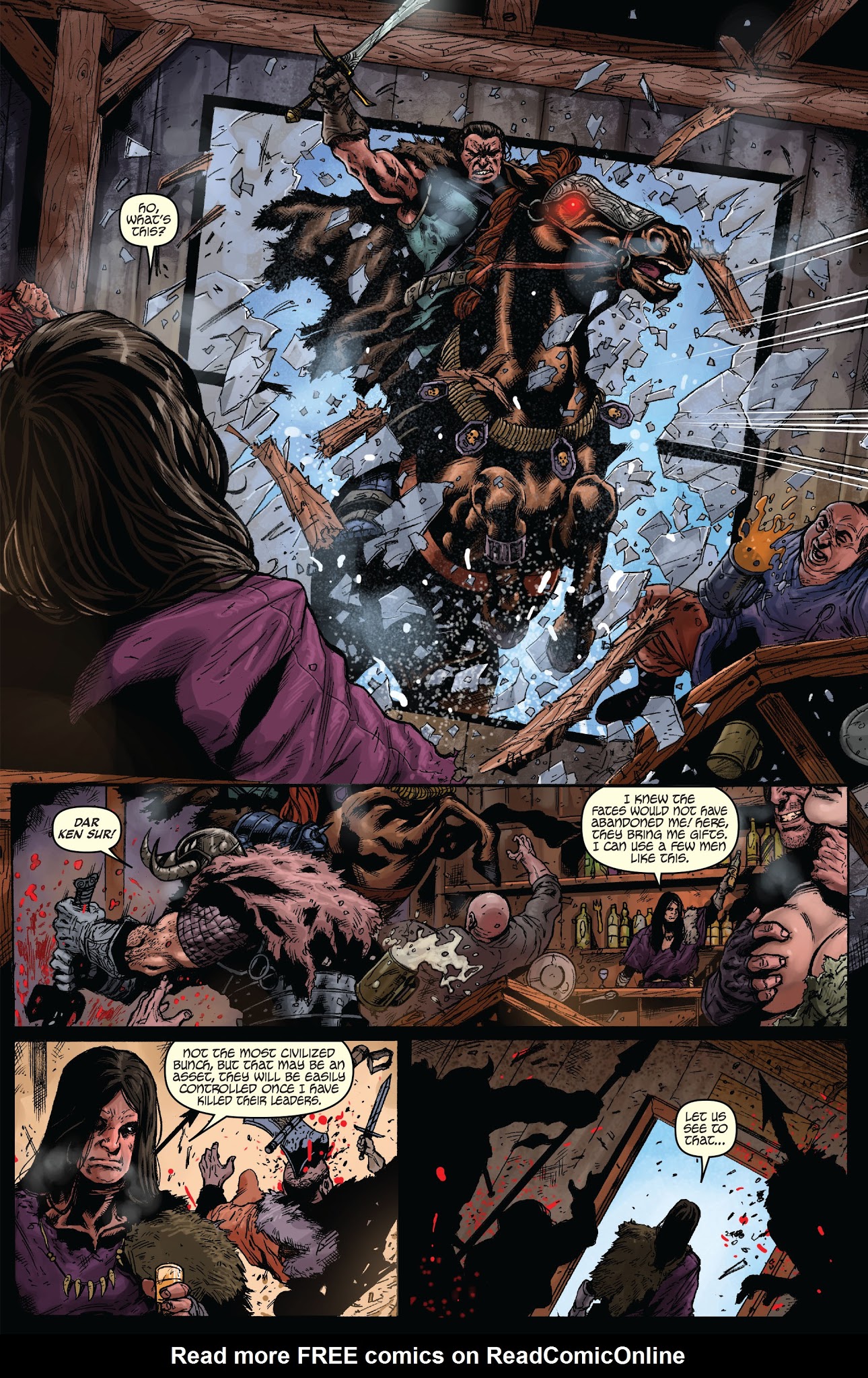 Read online Red Sonja: Revenge of the Gods comic -  Issue #1 - 7