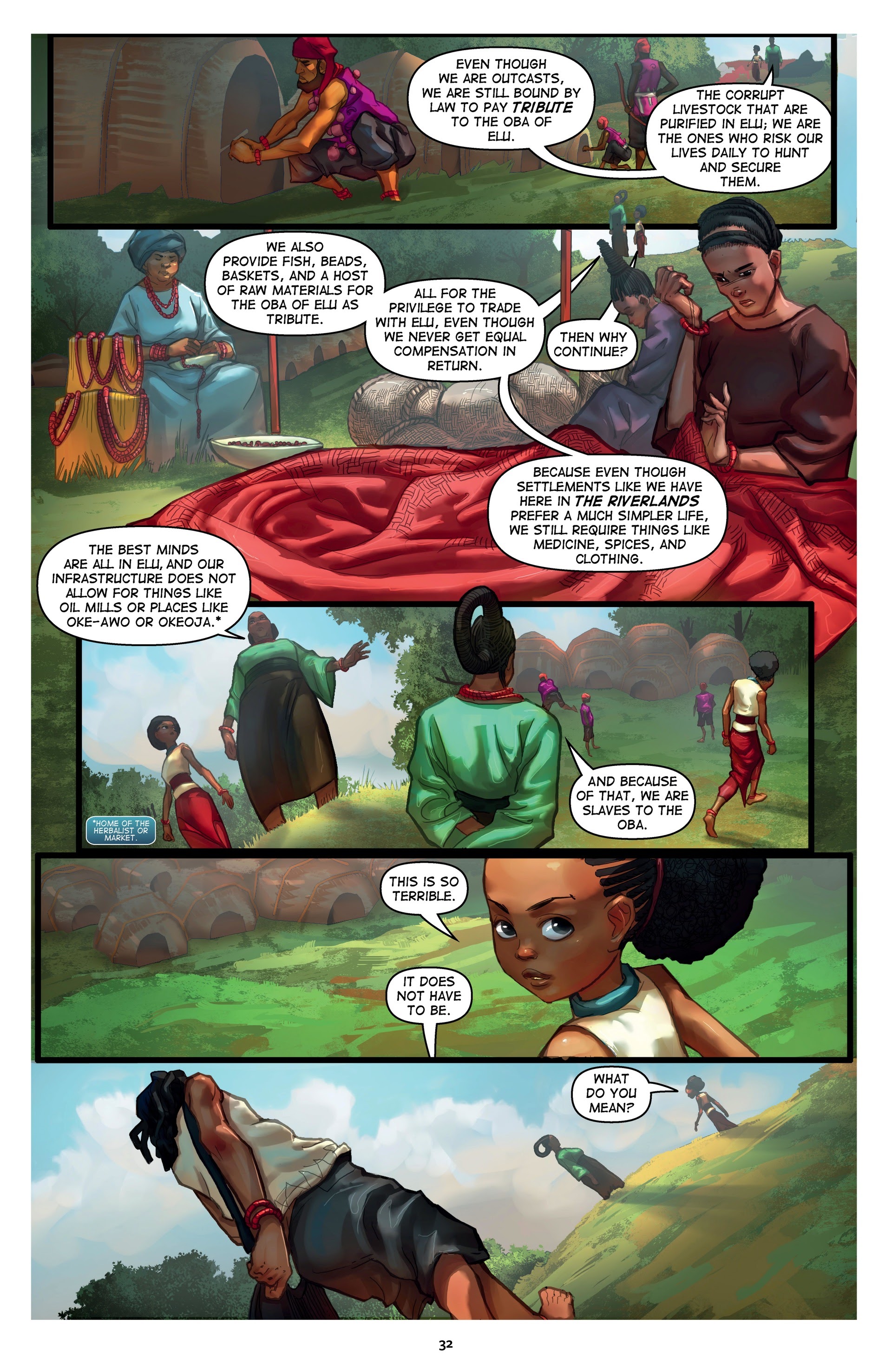 Read online Iyanu: Child of Wonder comic -  Issue # TPB 2 - 33