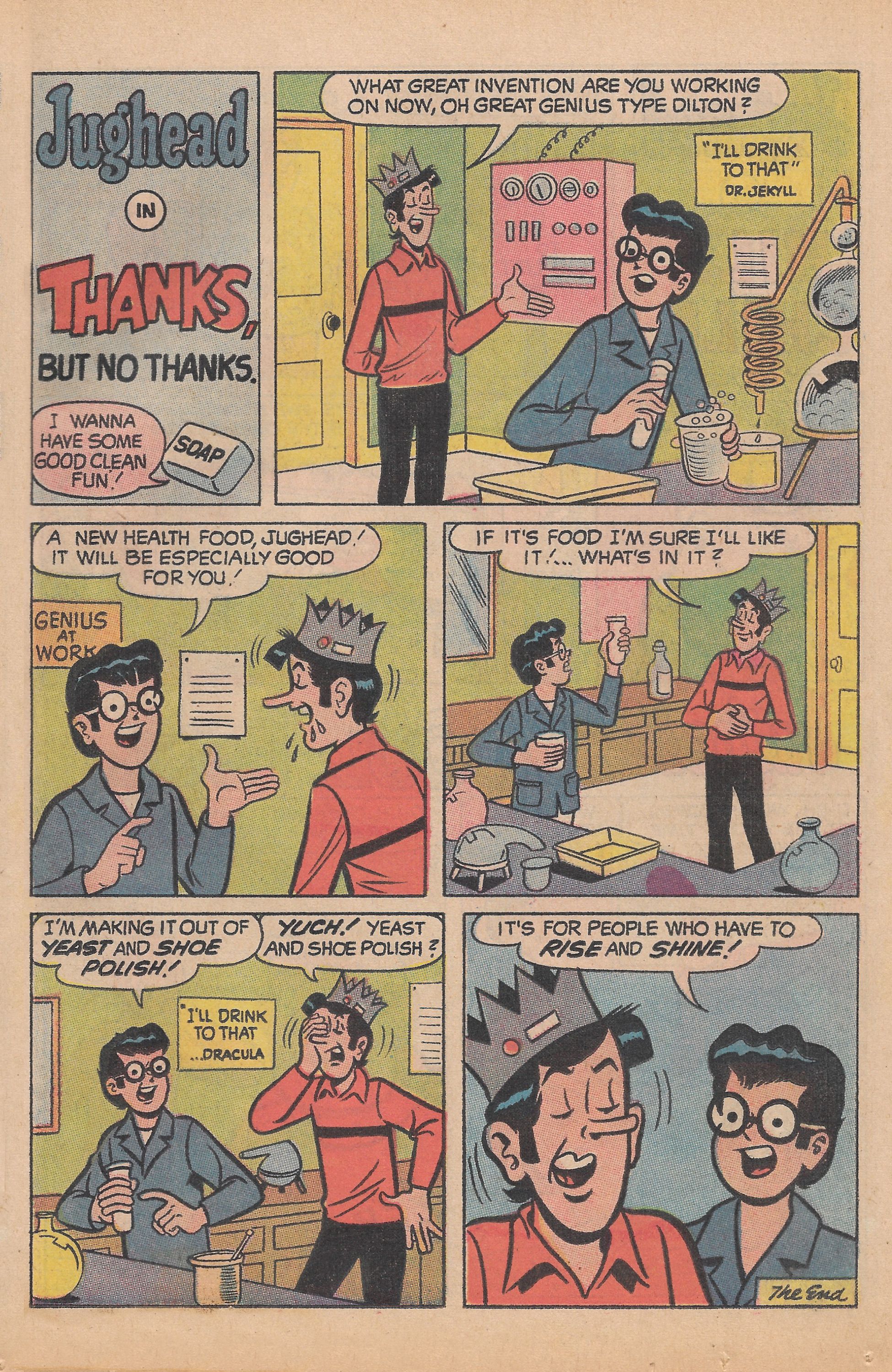 Read online Jughead's Jokes comic -  Issue #18 - 13