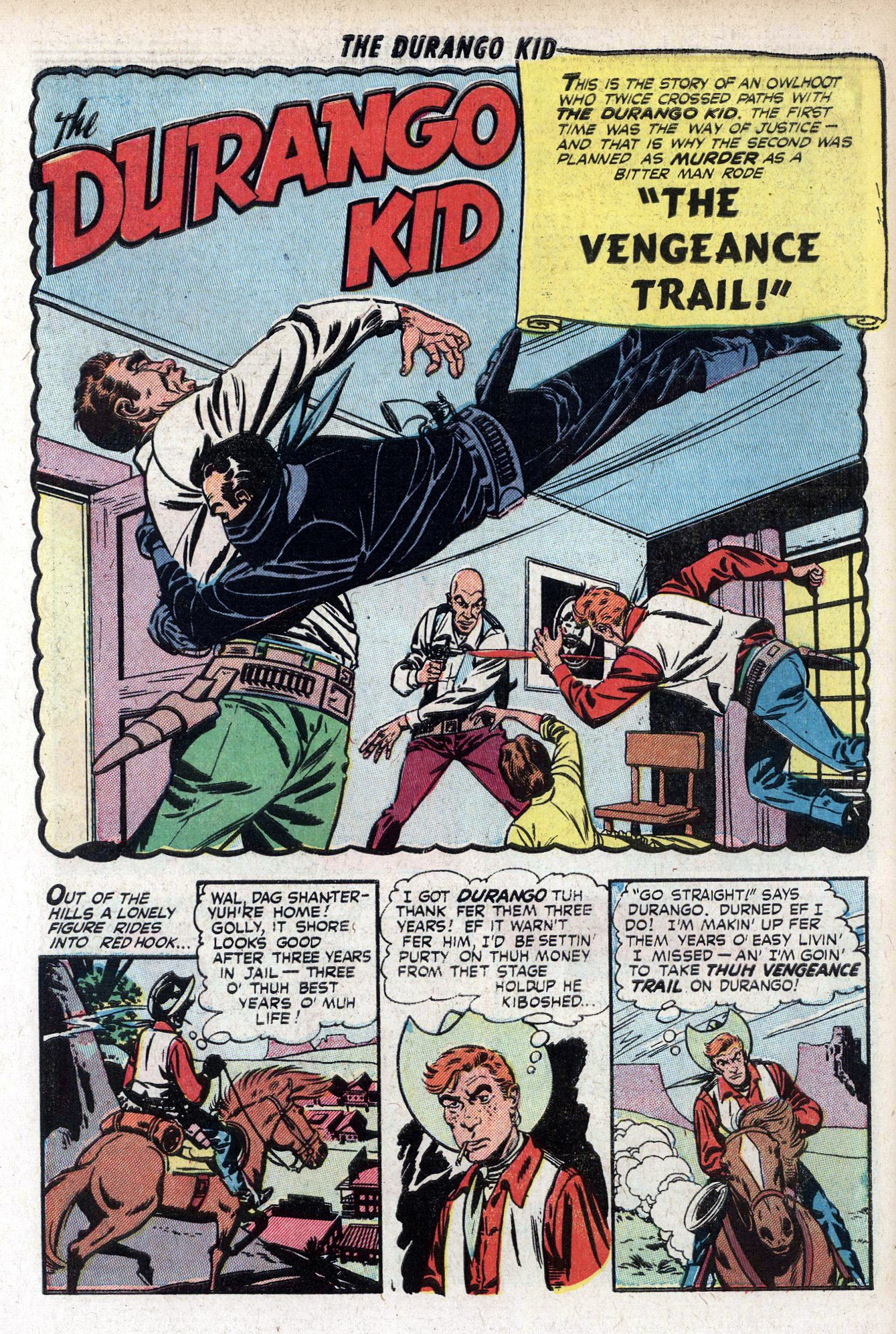 Read online Charles Starrett as The Durango Kid comic -  Issue #15 - 10