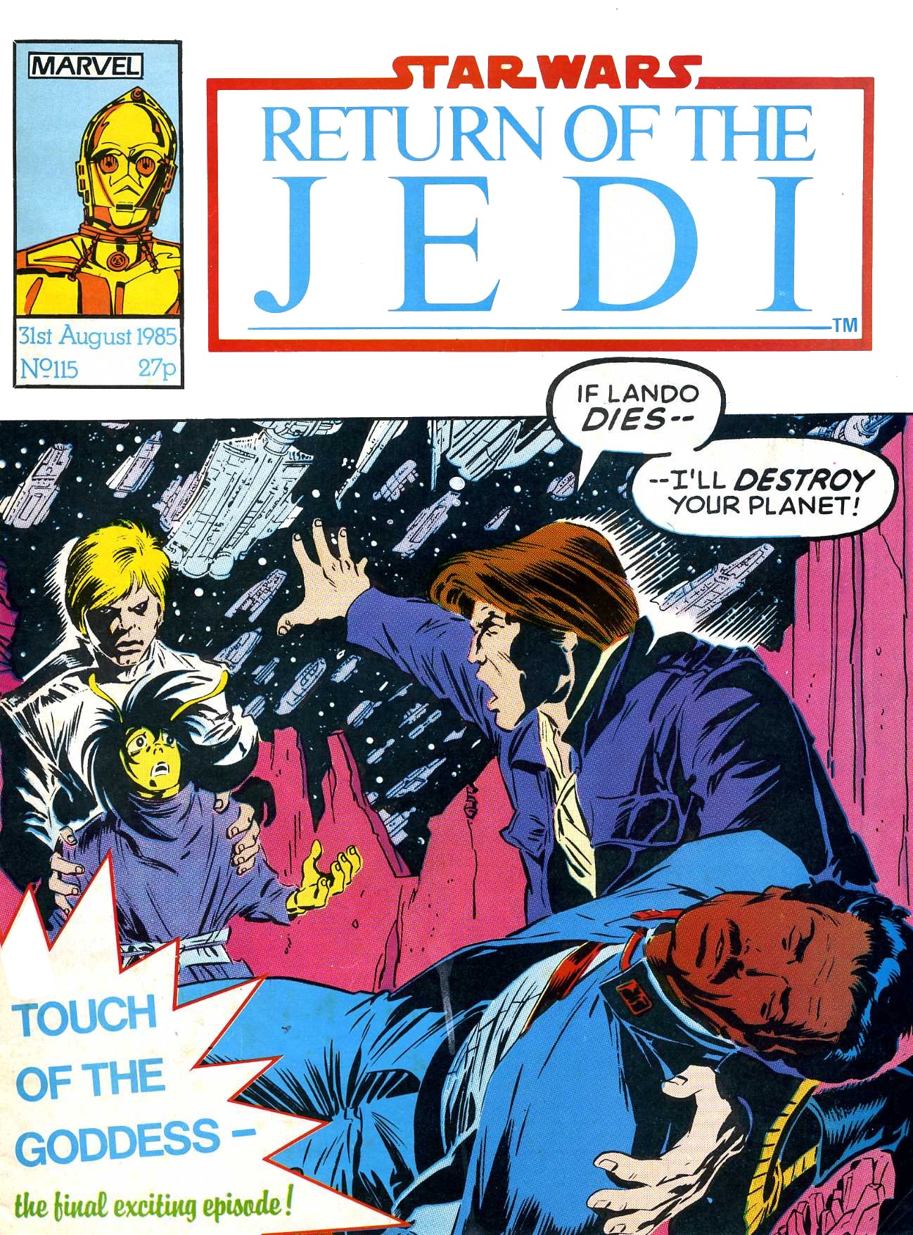 Read online Return of the Jedi comic -  Issue #115 - 1