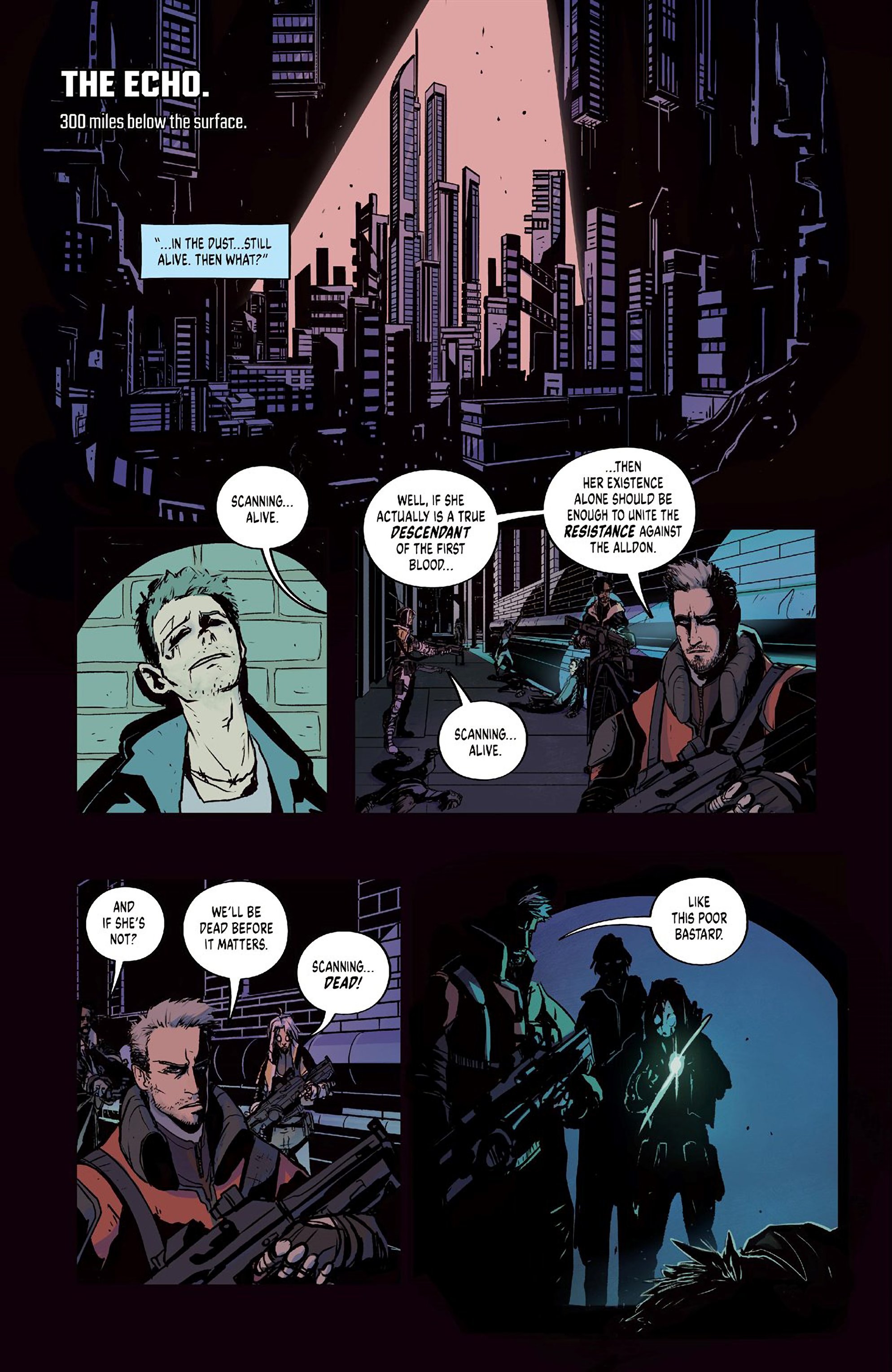 Read online Dust comic -  Issue #1 - 9