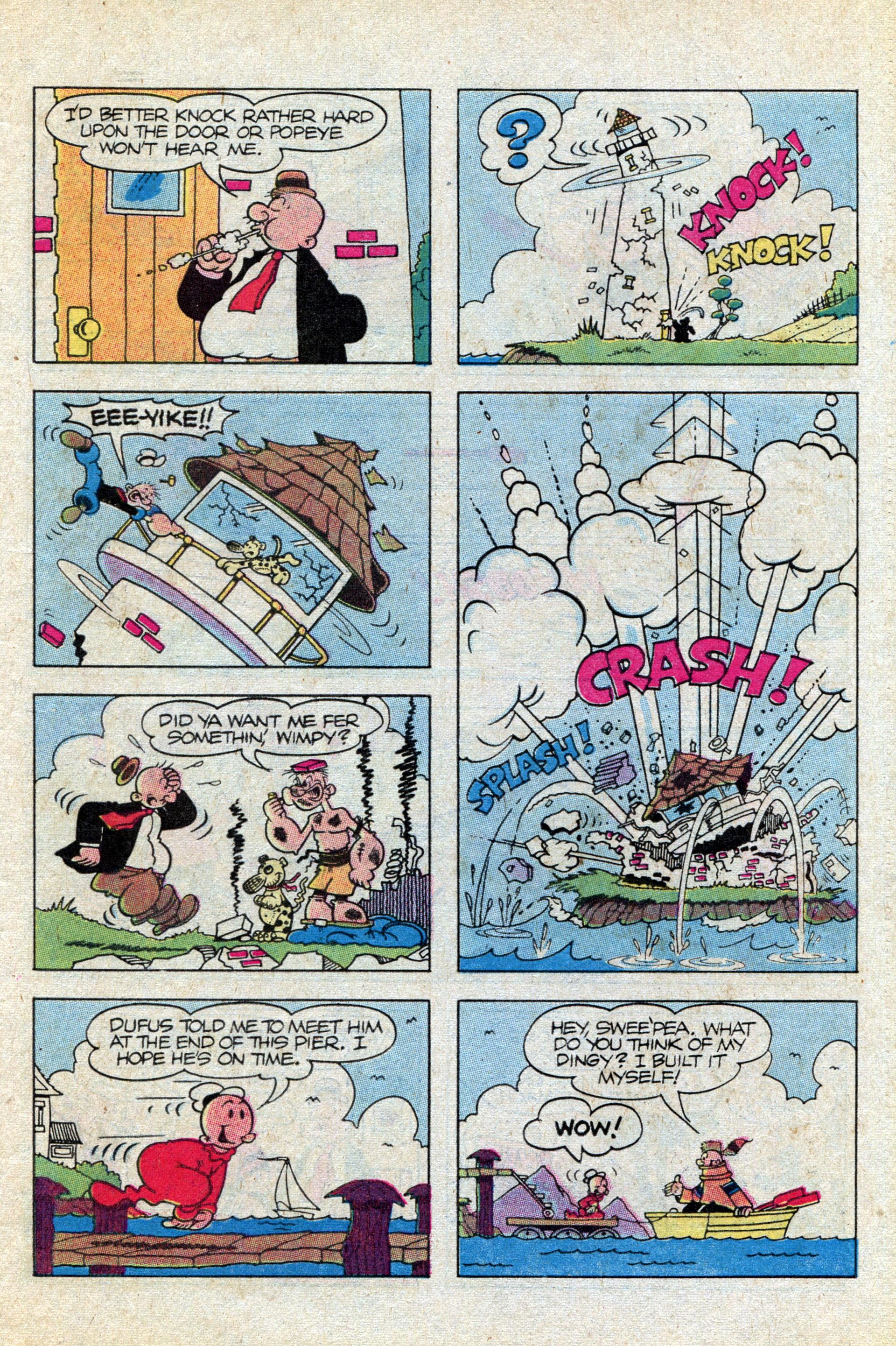 Read online Popeye (1948) comic -  Issue #167 - 7