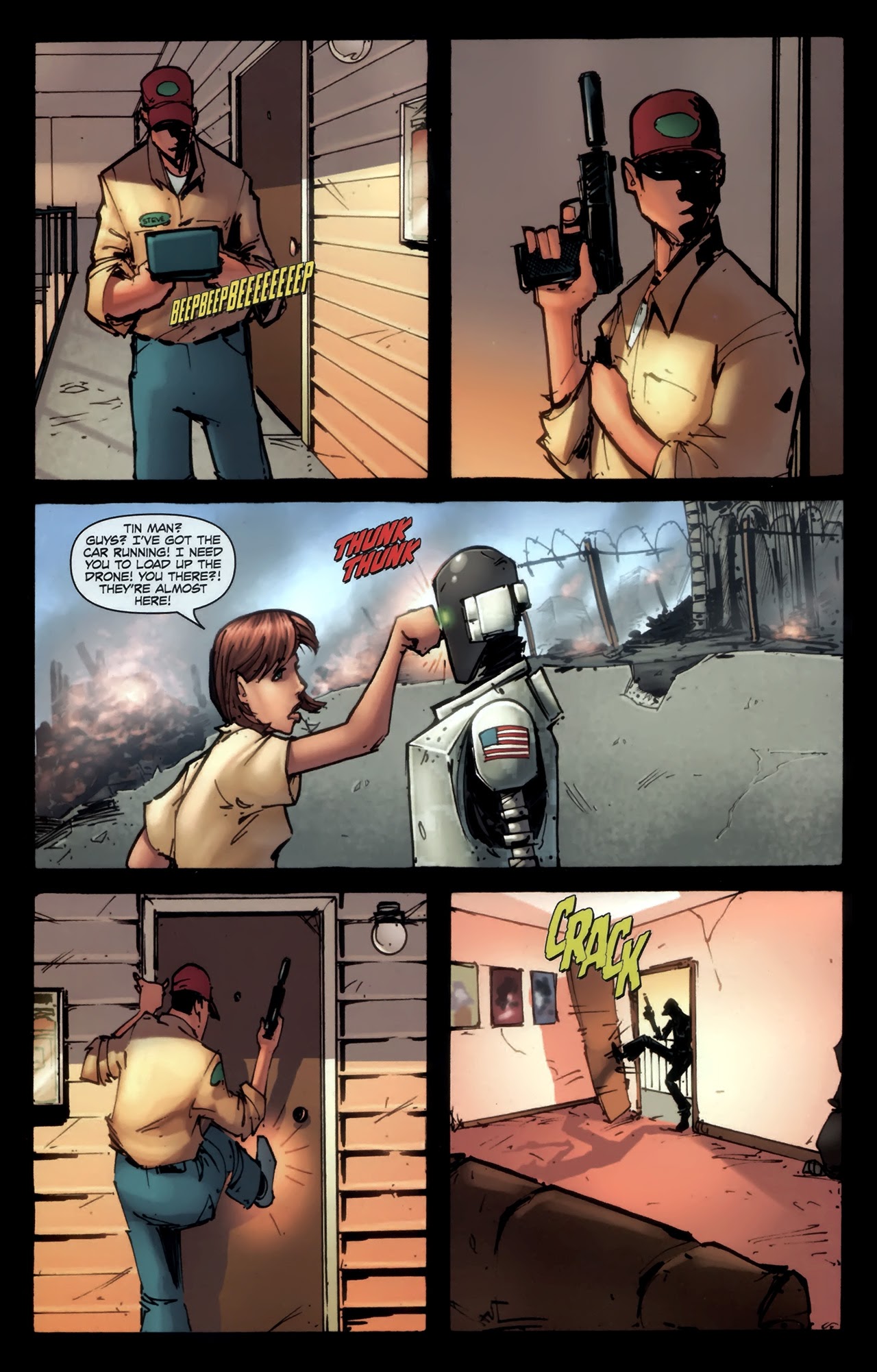 Read online Drone comic -  Issue #3 - 8