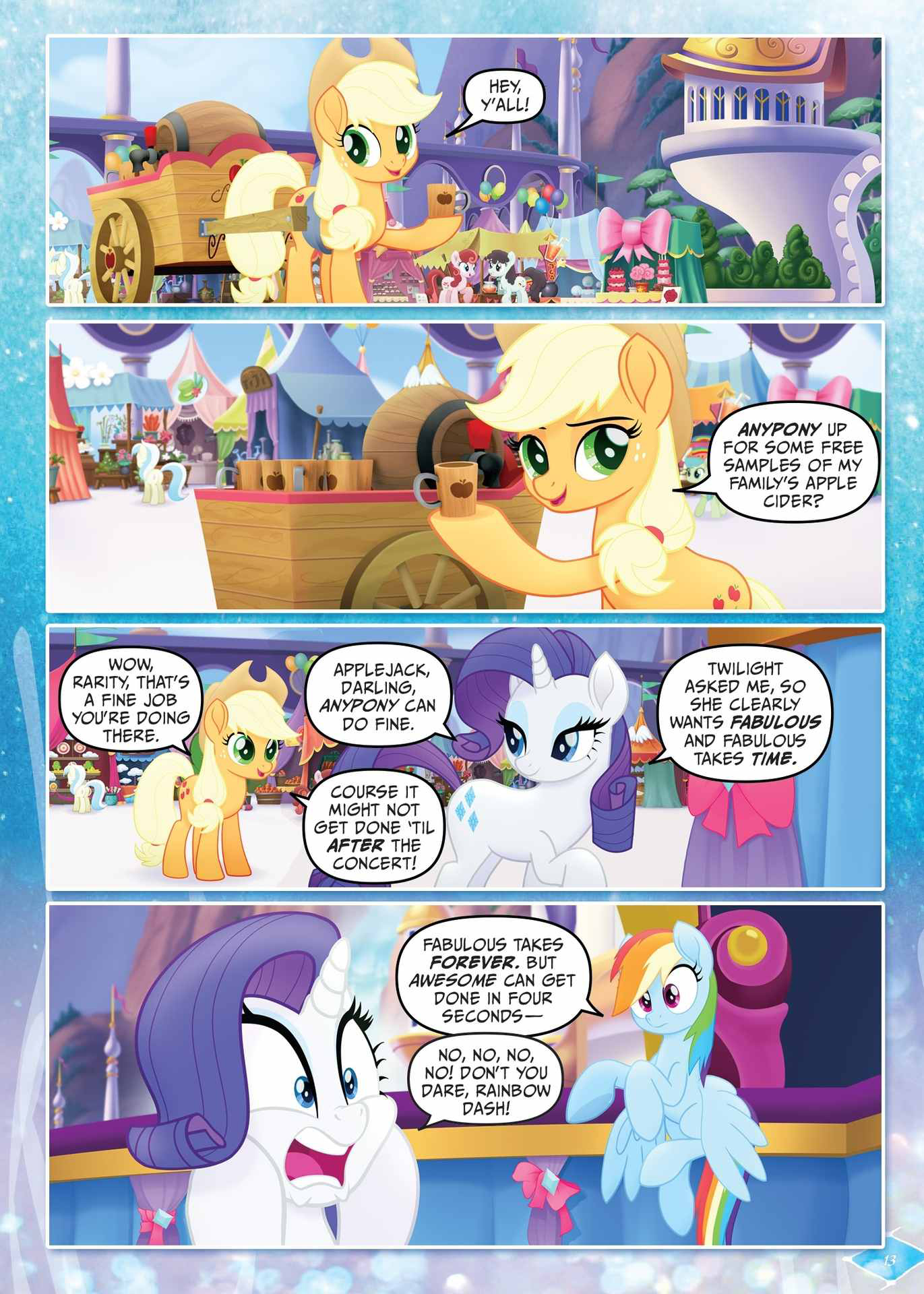 Read online My Little Pony: The Movie Adaptation comic -  Issue # TPB - 14