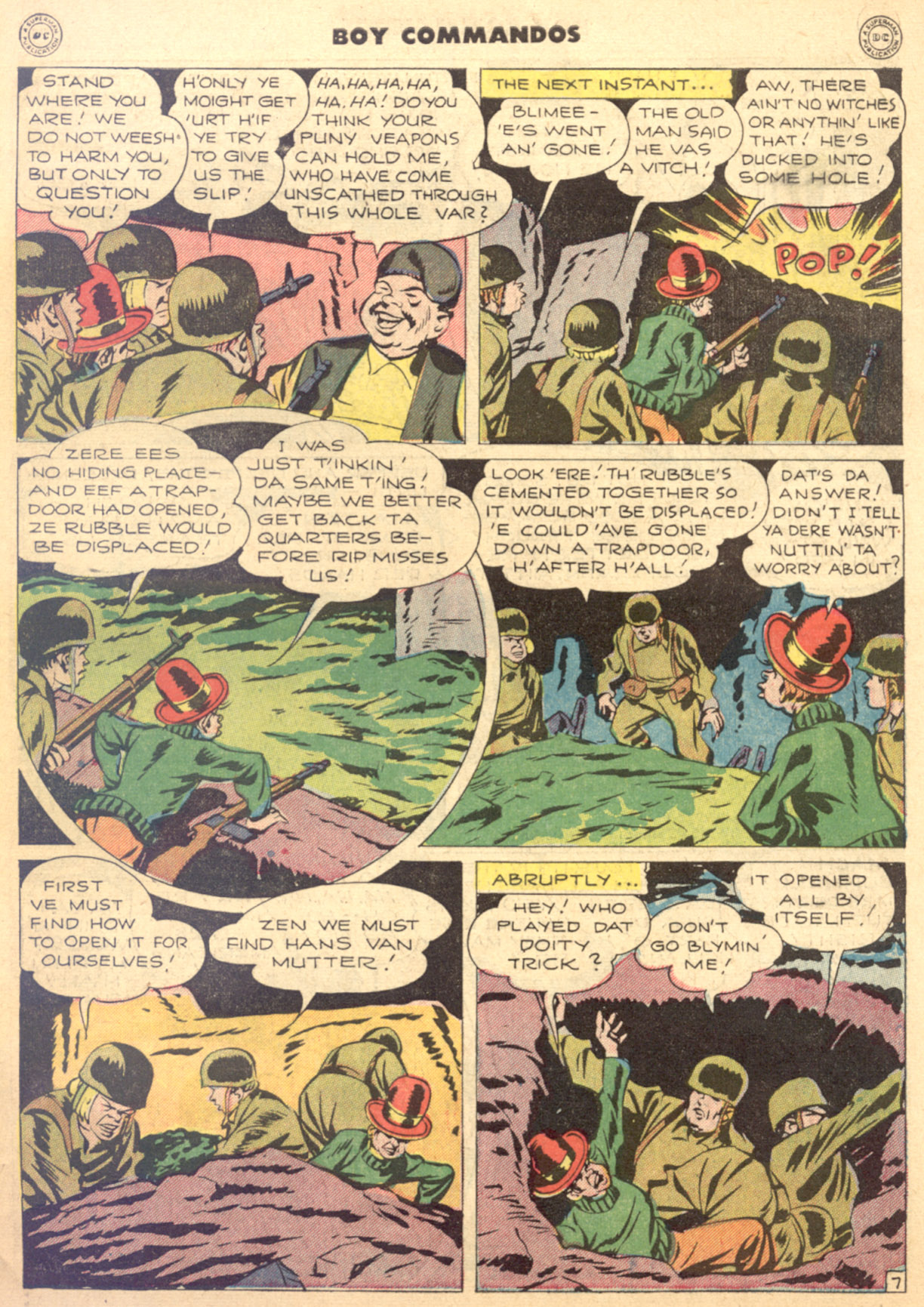 Read online Boy Commandos comic -  Issue #9 - 41