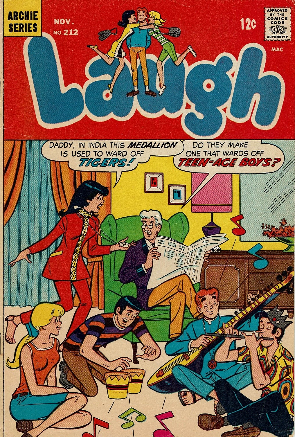 Read online Laugh (Comics) comic -  Issue #212 - 1