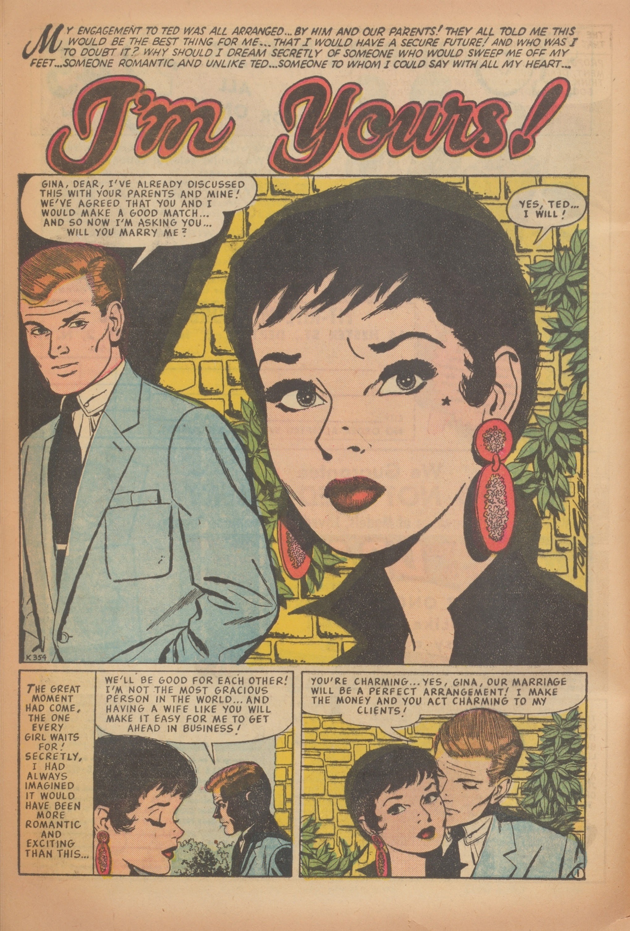 Read online Love Romances comic -  Issue #61 - 28