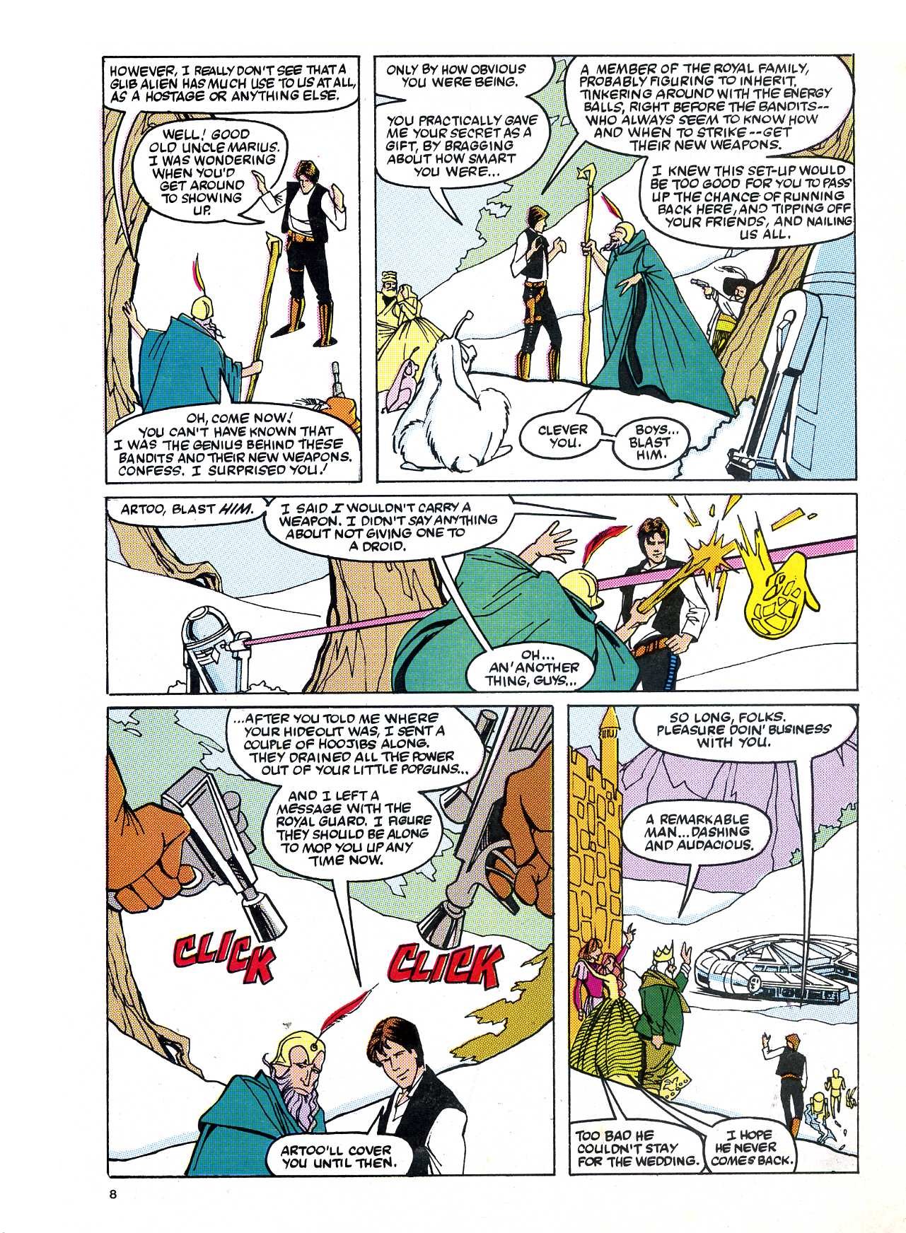 Read online Return of the Jedi comic -  Issue #125 - 8