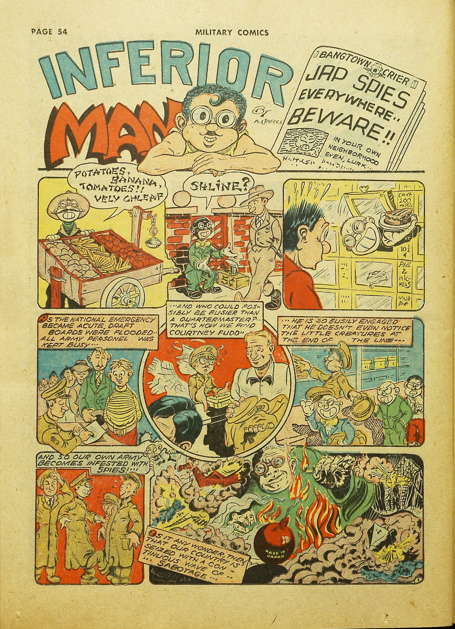 Read online Military Comics comic -  Issue #9 - 56