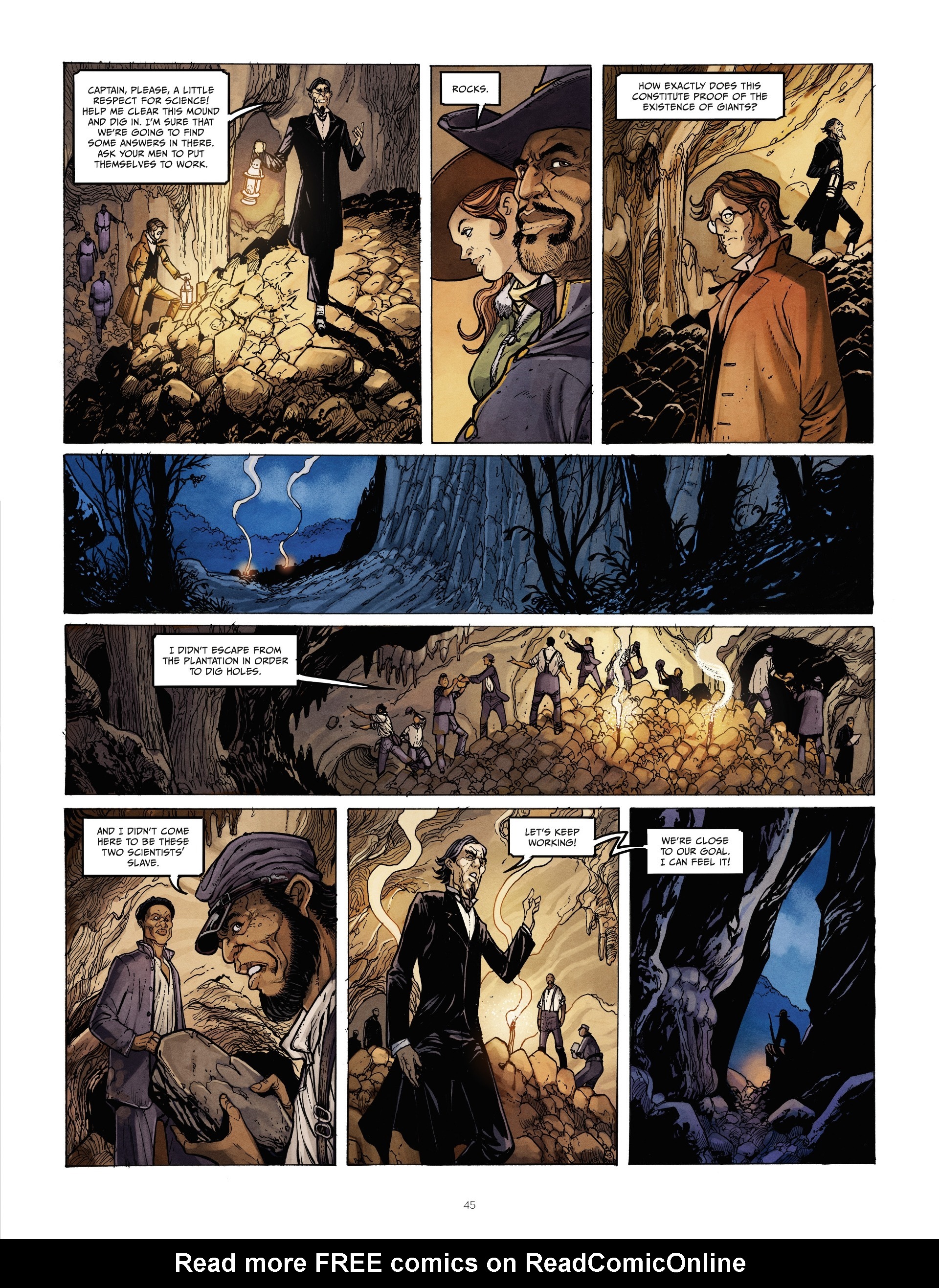 Read online Nephilim: On the Trail of the Ancients comic -  Issue # Full - 45